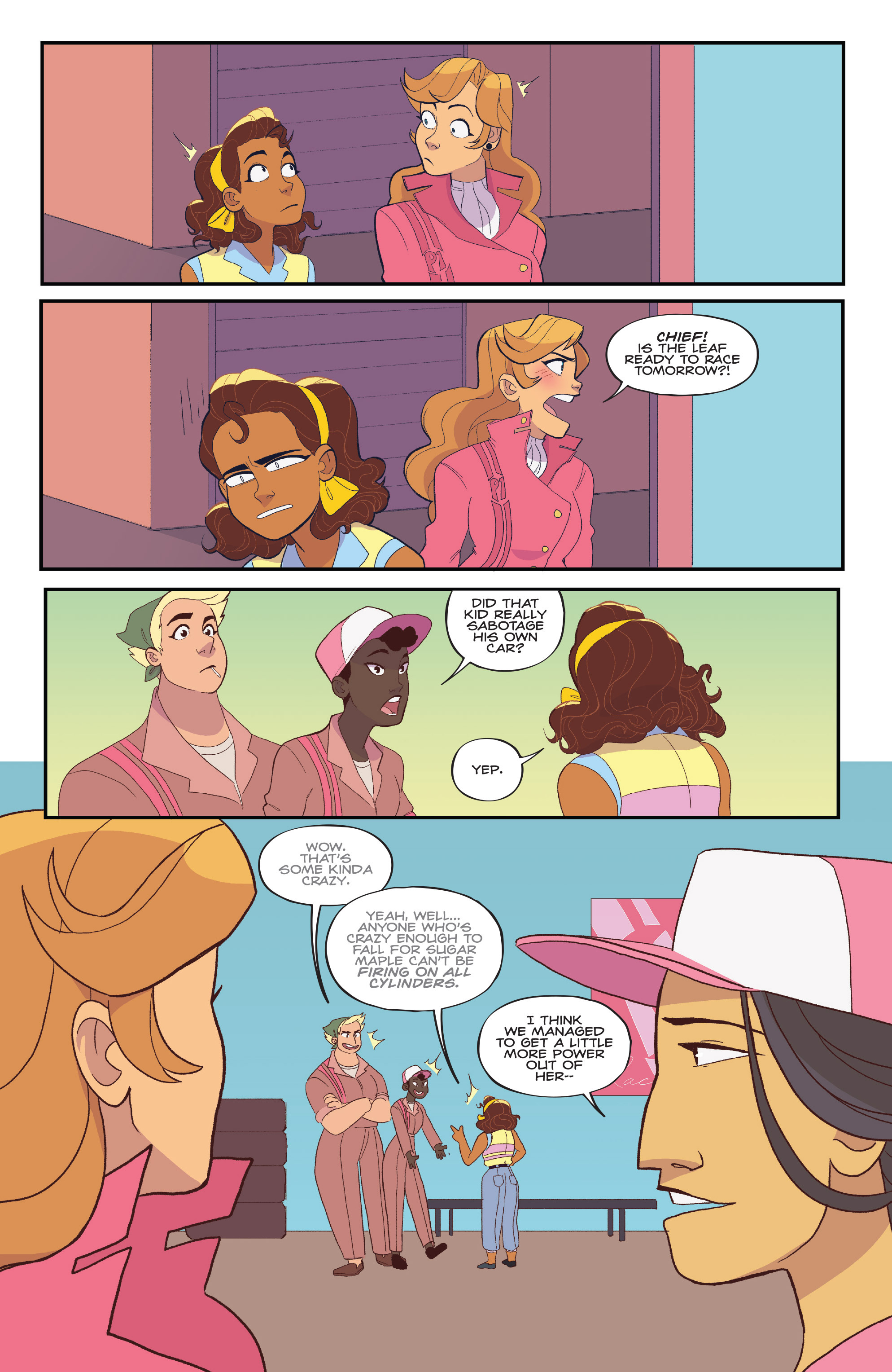 Read online Goldie Vance comic -  Issue #10 - 21