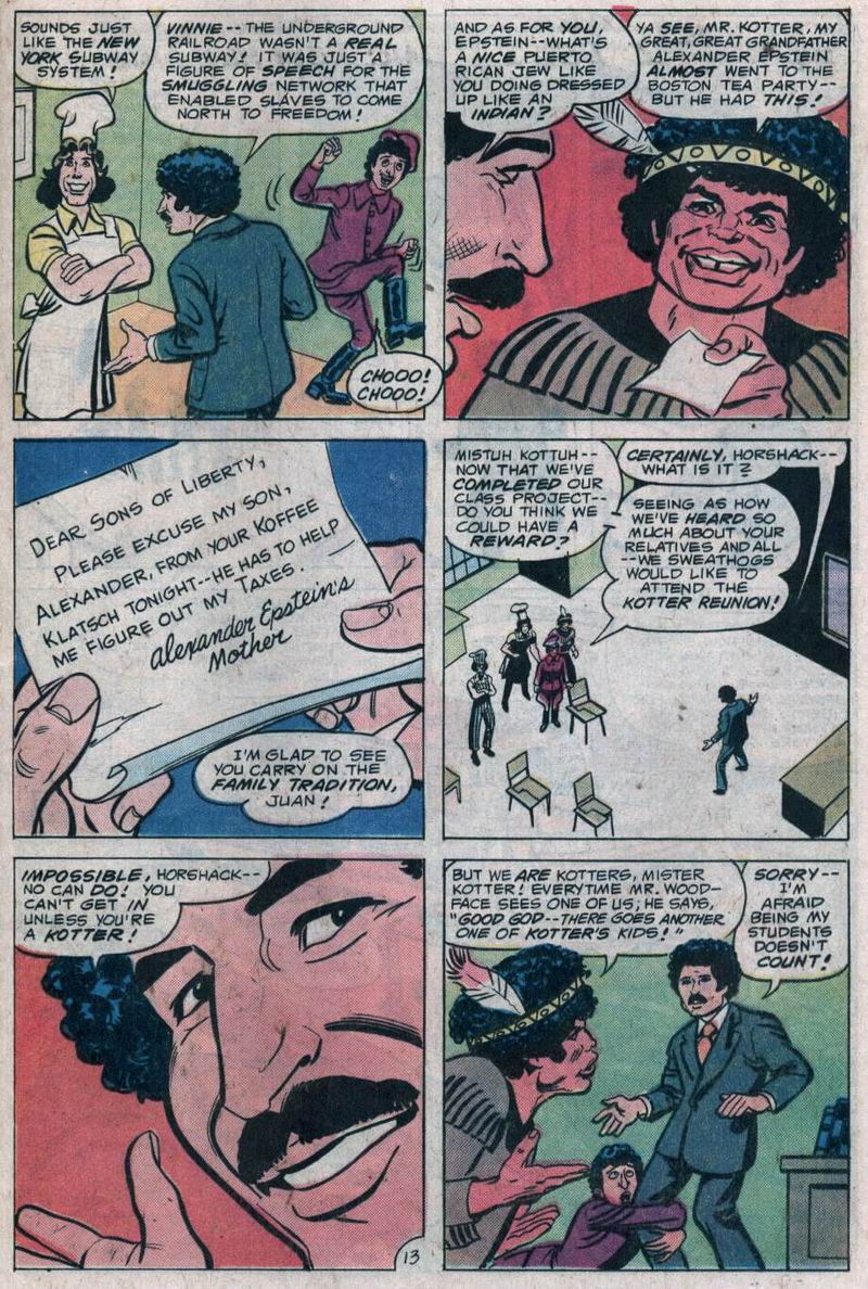 Read online Welcome Back, Kotter comic -  Issue #9 - 14