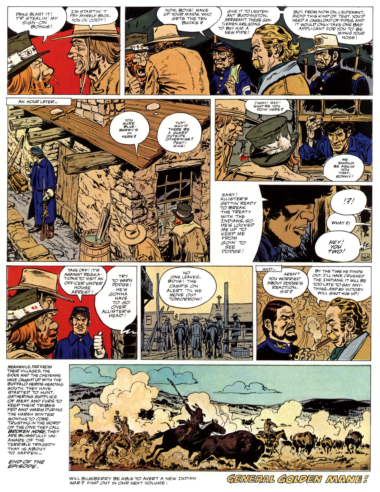 Read online Epic Graphic Novel: Lieutenant Blueberry comic -  Issue #3 - 50