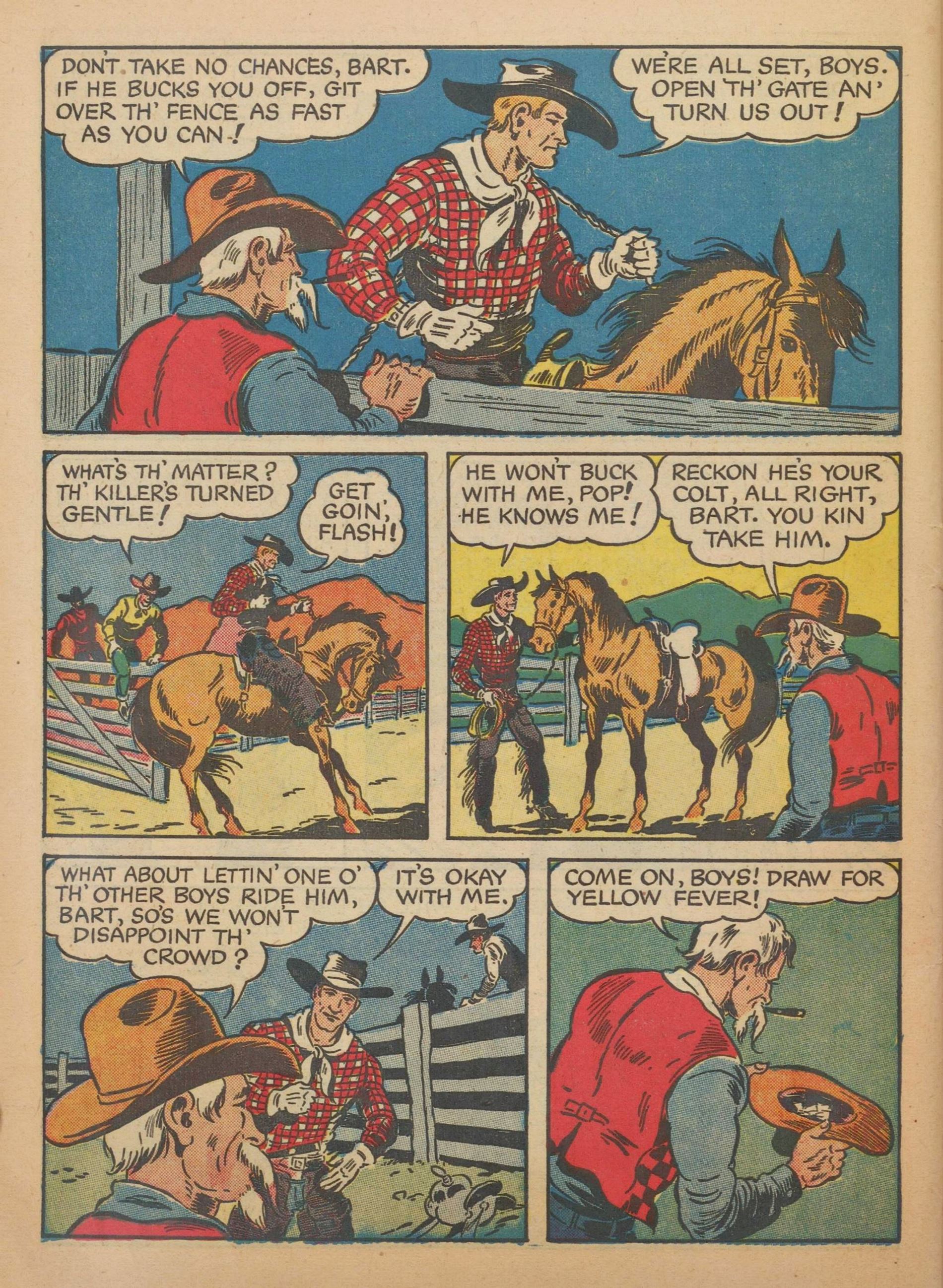 Read online Gene Autry Comics comic -  Issue #8 - 64