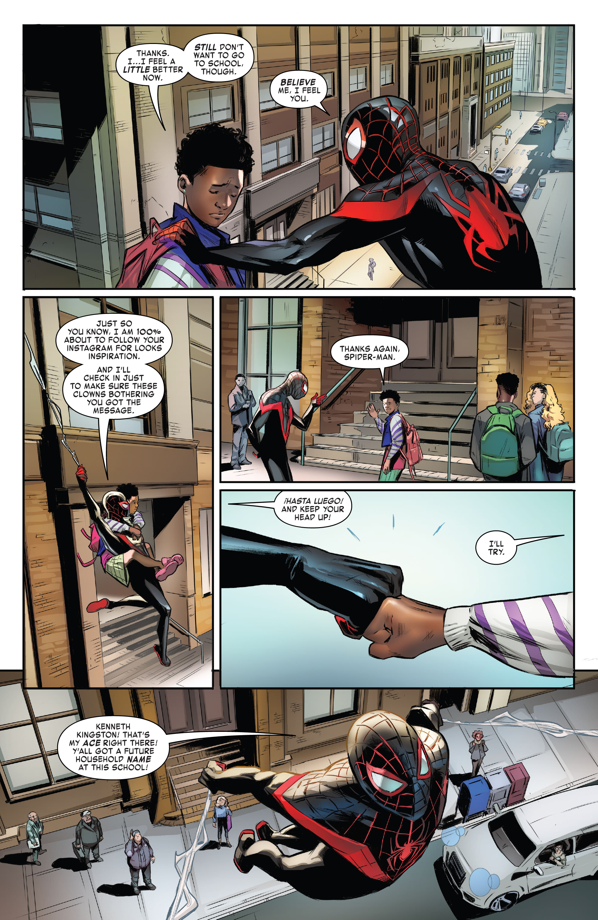 Read online Miles Morales: Spider-Man By Saladin Ahmed Omnibus comic -  Issue # TPB (Part 5) - 39