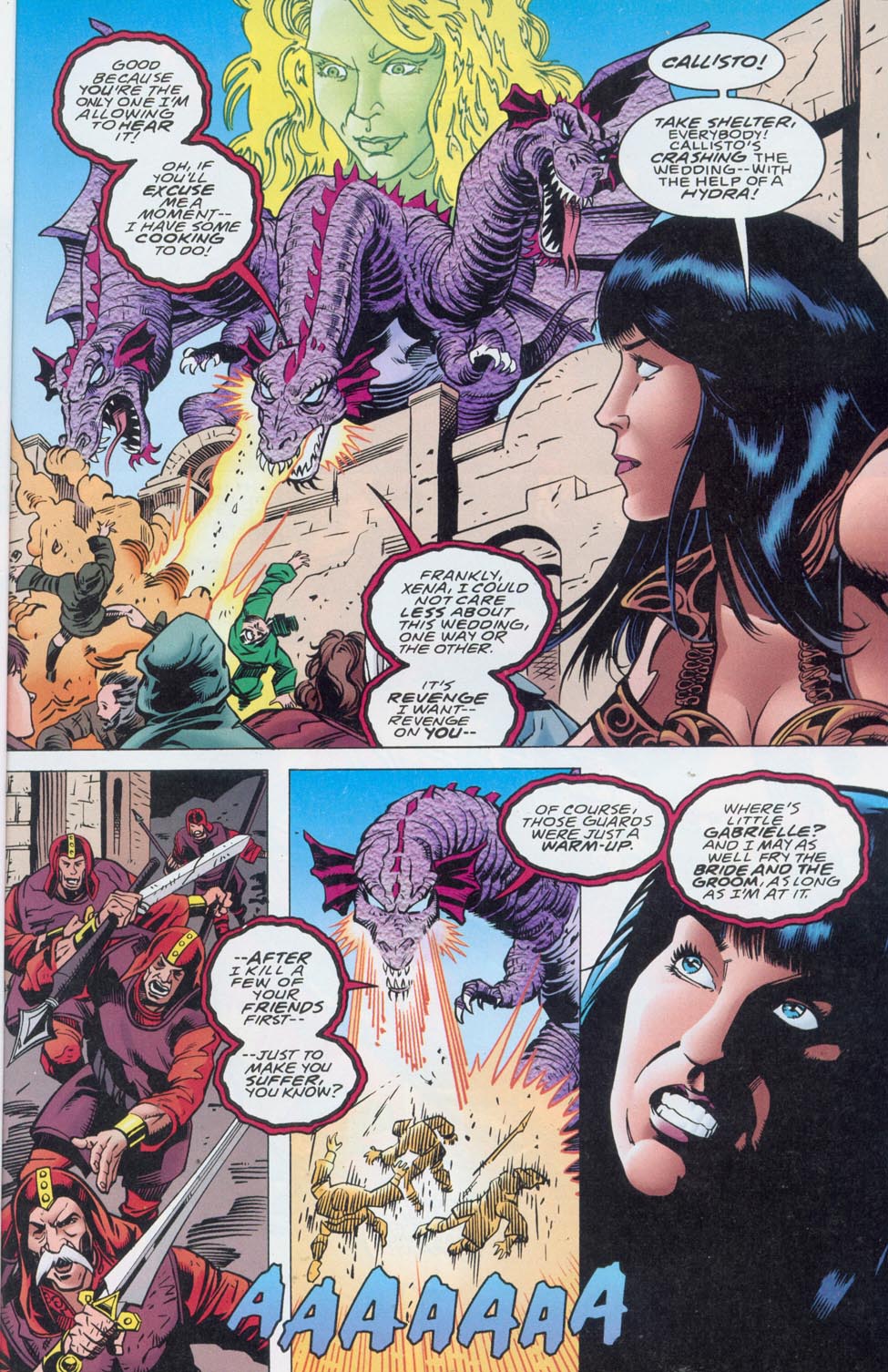 Read online Xena: Warrior Princess vs Callisto comic -  Issue #1 - 17