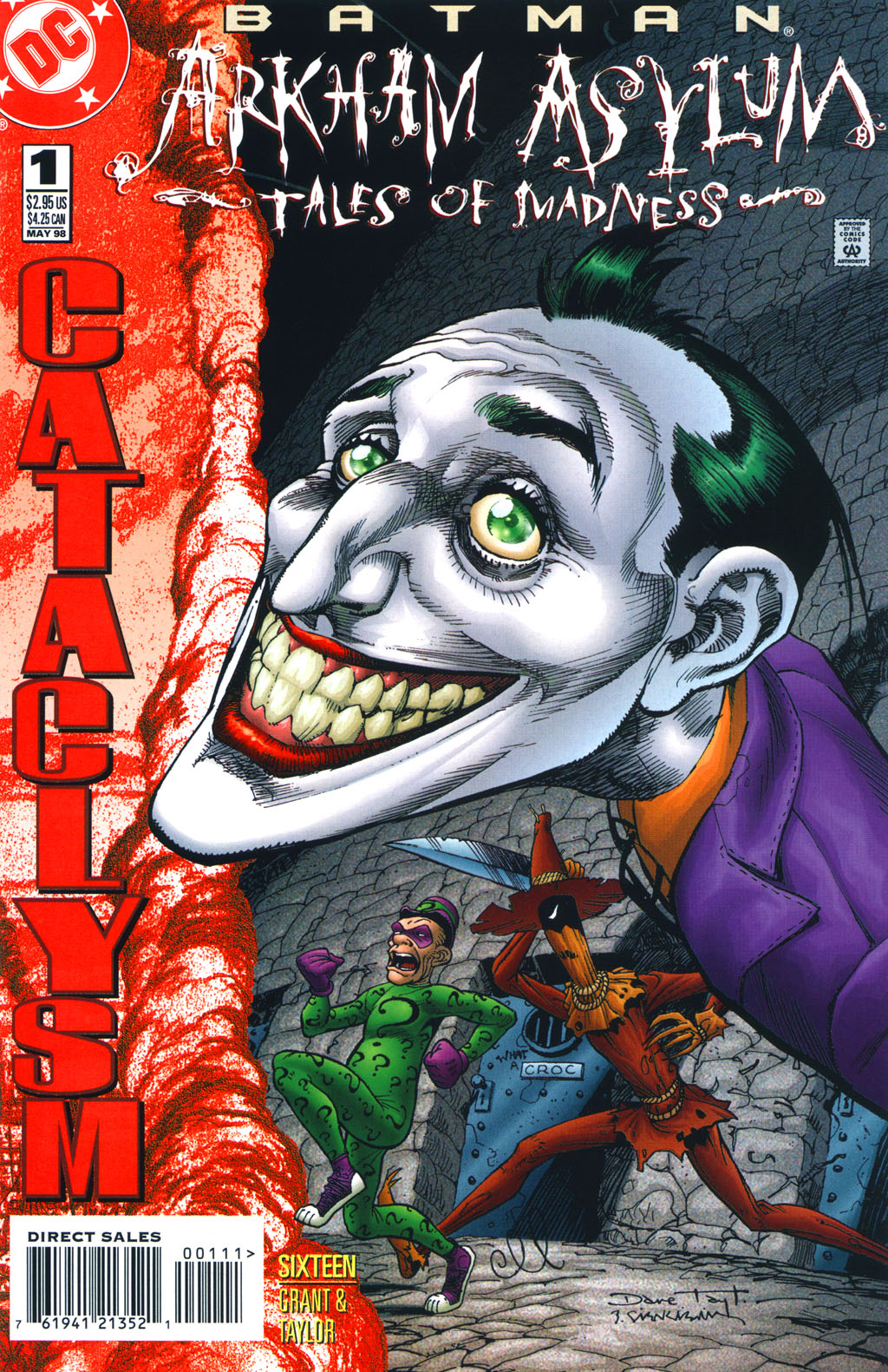 Read online Batman: Arkham Asylum-Tales of Madness comic -  Issue # Full - 1
