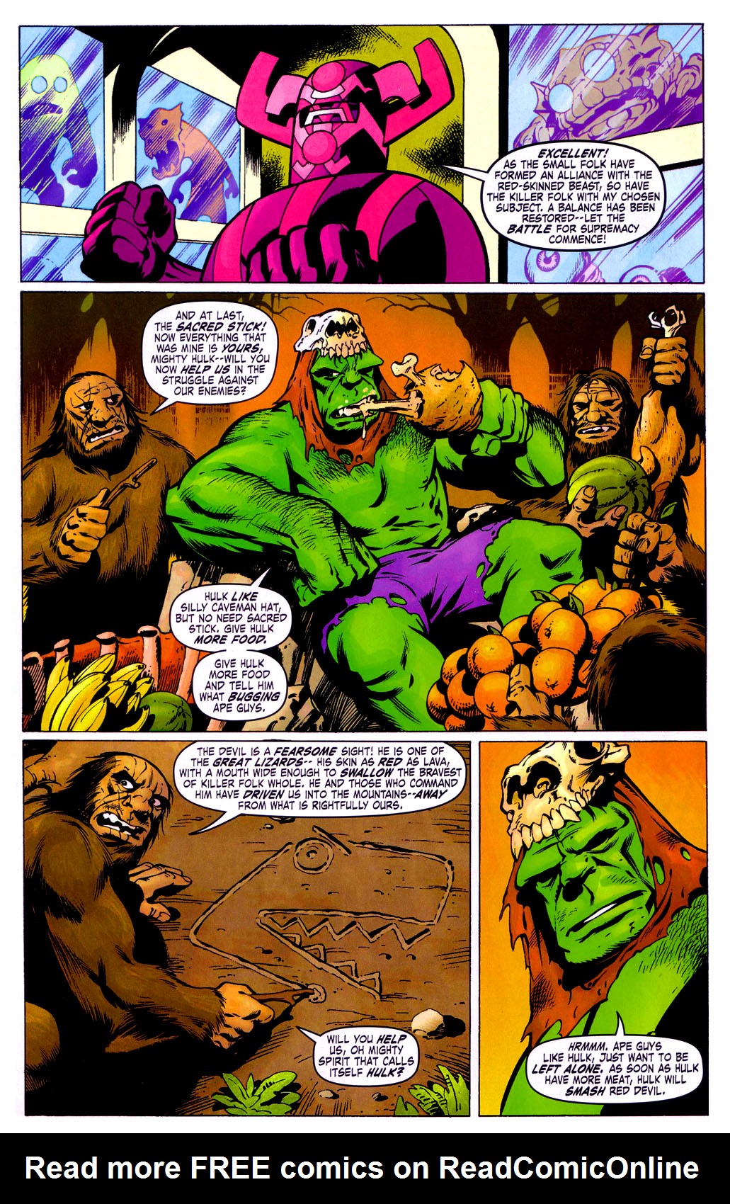 Read online Marvel Monsters: Devil Dinosaur comic -  Issue # Full - 9