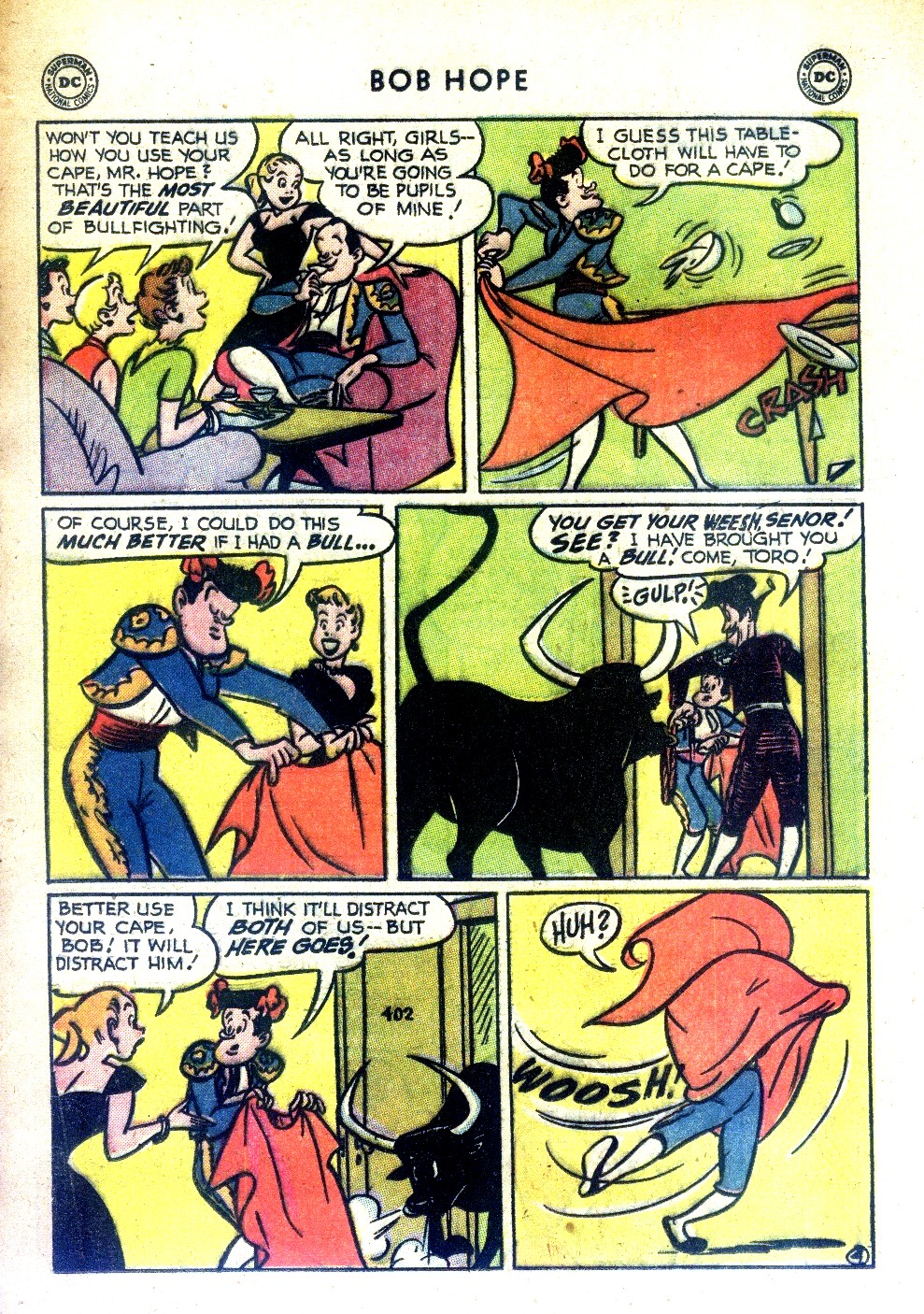 Read online The Adventures of Bob Hope comic -  Issue #32 - 24