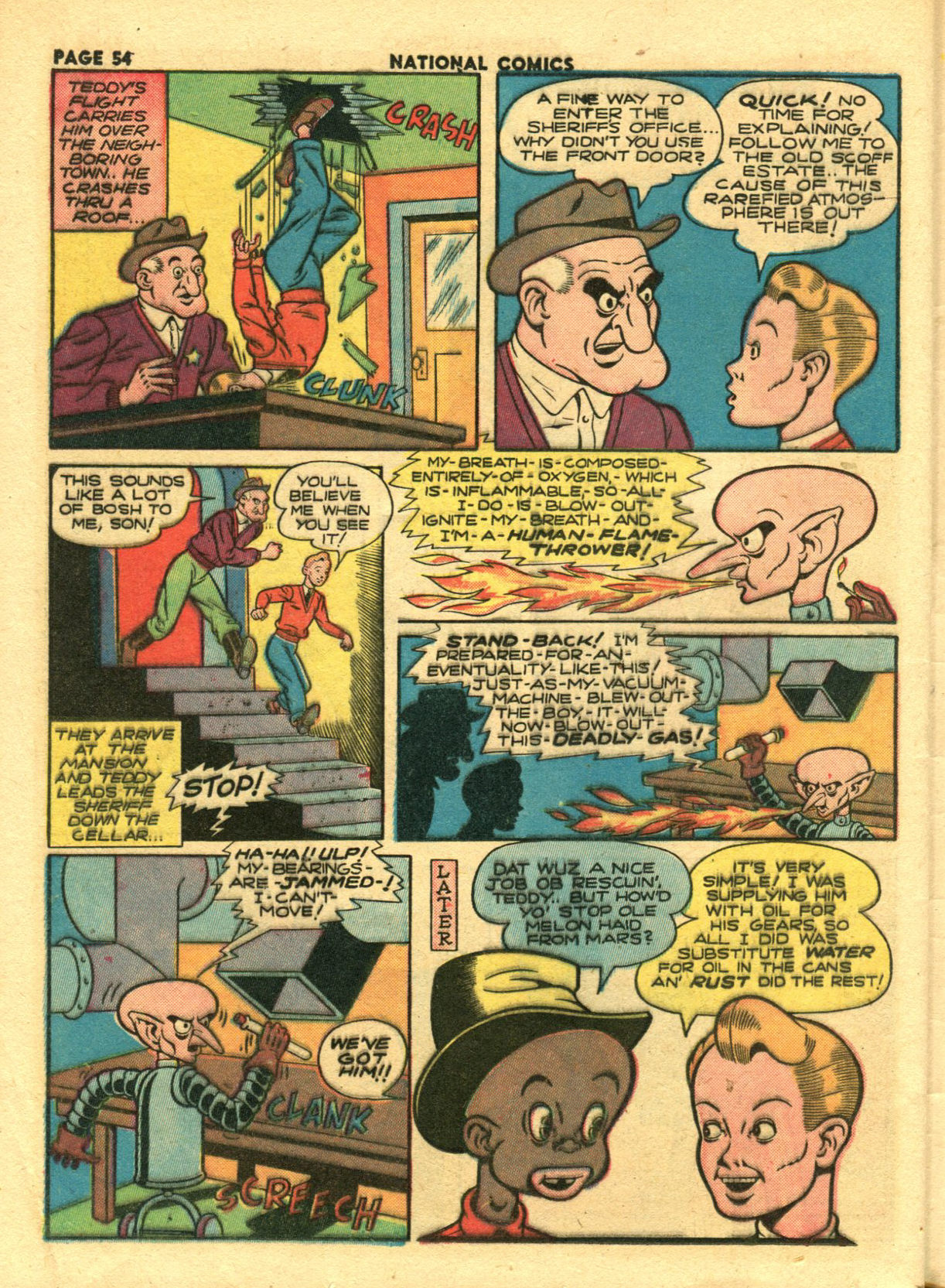 Read online National Comics comic -  Issue #35 - 56