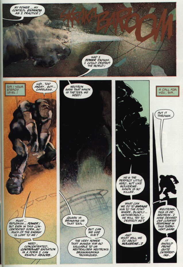 Read online Havok & Wolverine: Meltdown comic -  Issue #3 - 13