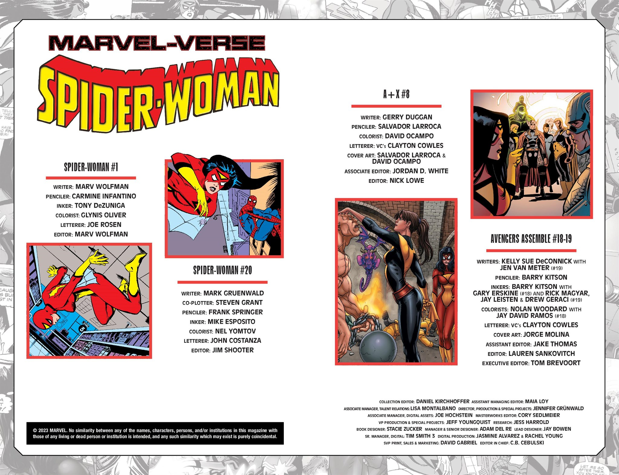 Read online Marvel-Verse: Spider-Woman comic -  Issue # TPB - 3
