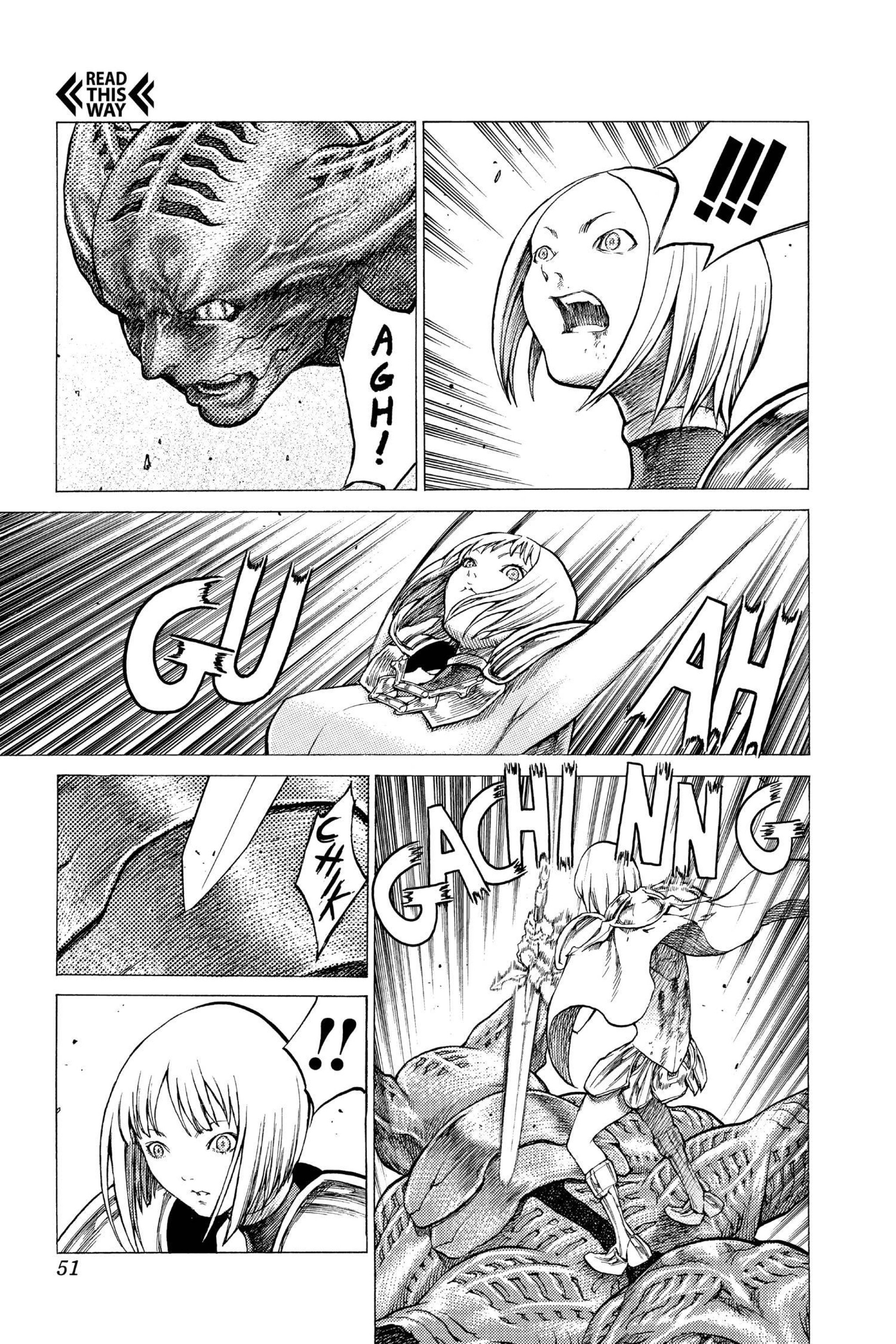 Read online Claymore comic -  Issue #6 - 48