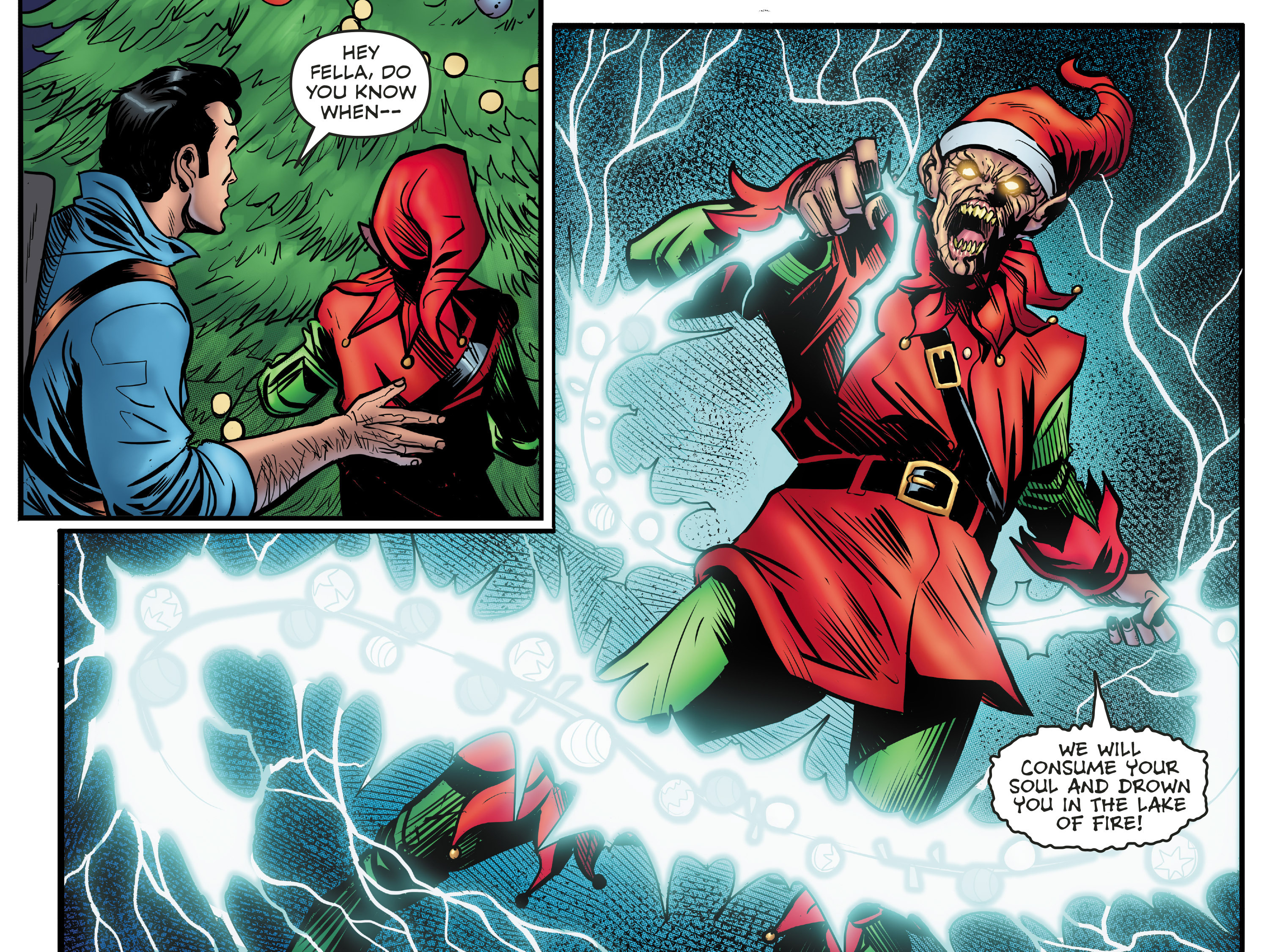 Read online Evil Dead 2: A Merry Deadite X-Mas comic -  Issue #1 - 11