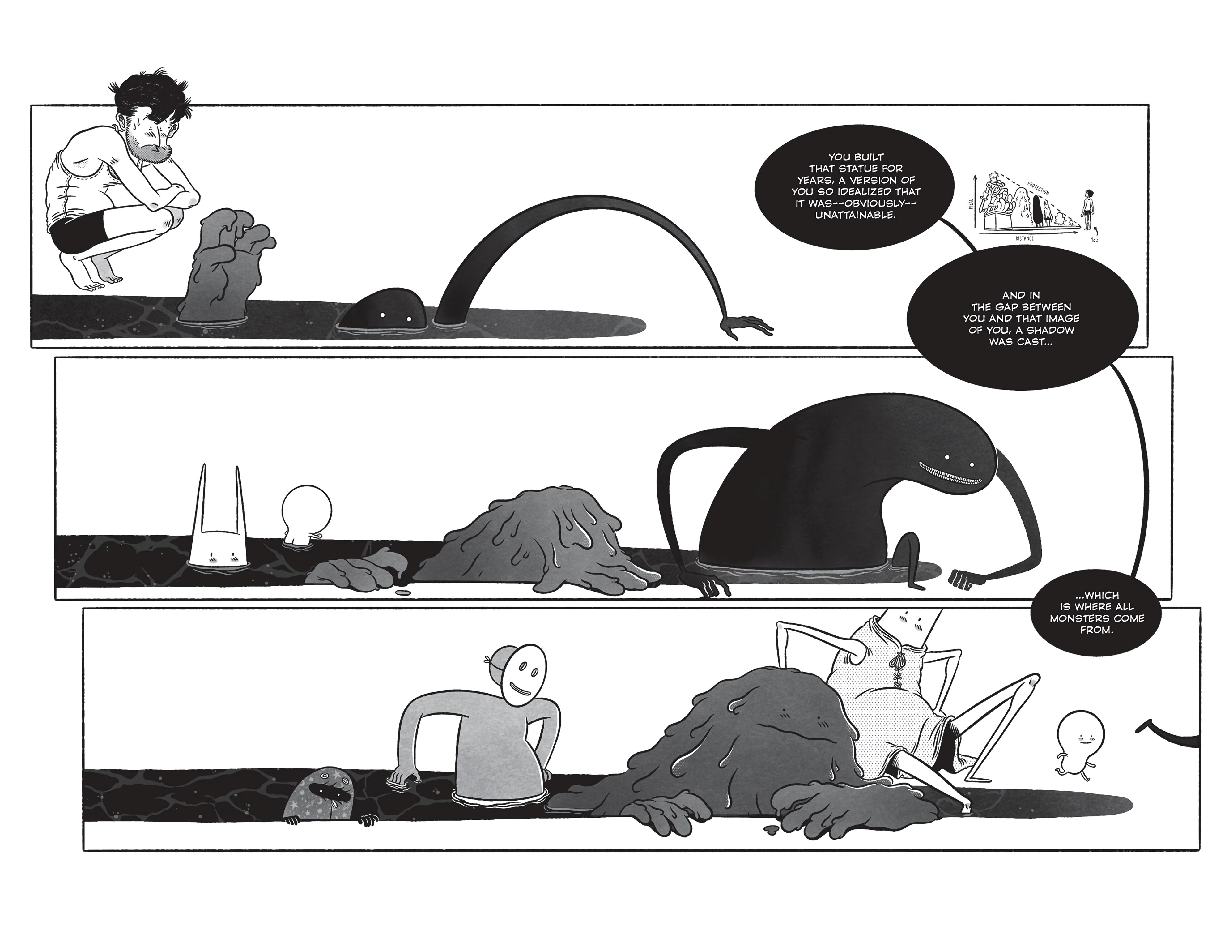 Read online Monstermind: Dealing with Anxiety & Self-Doubt comic -  Issue # TPB - 101