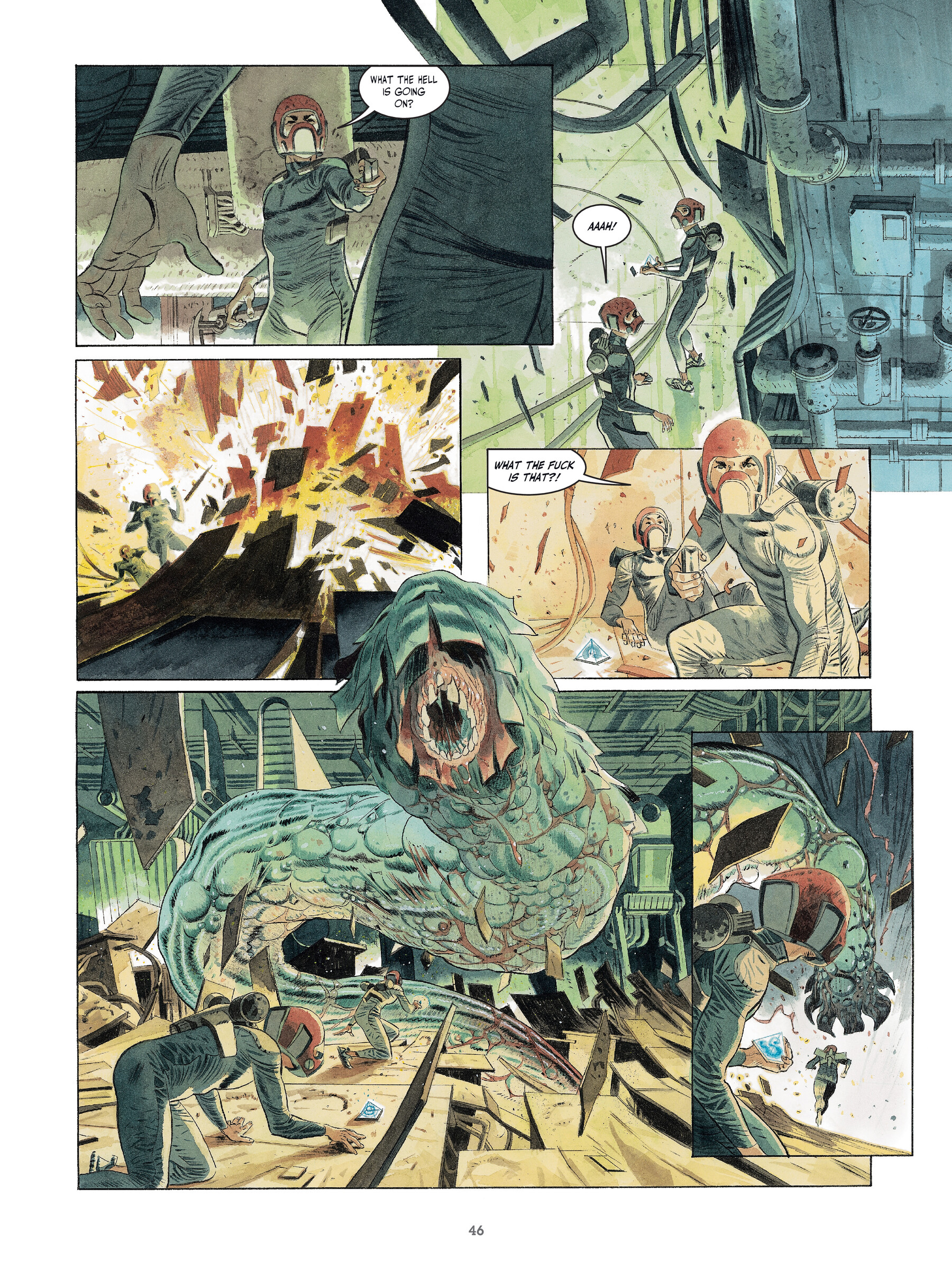 Read online Project ARKA: Into the Dark Unknown comic -  Issue # TPB - 47