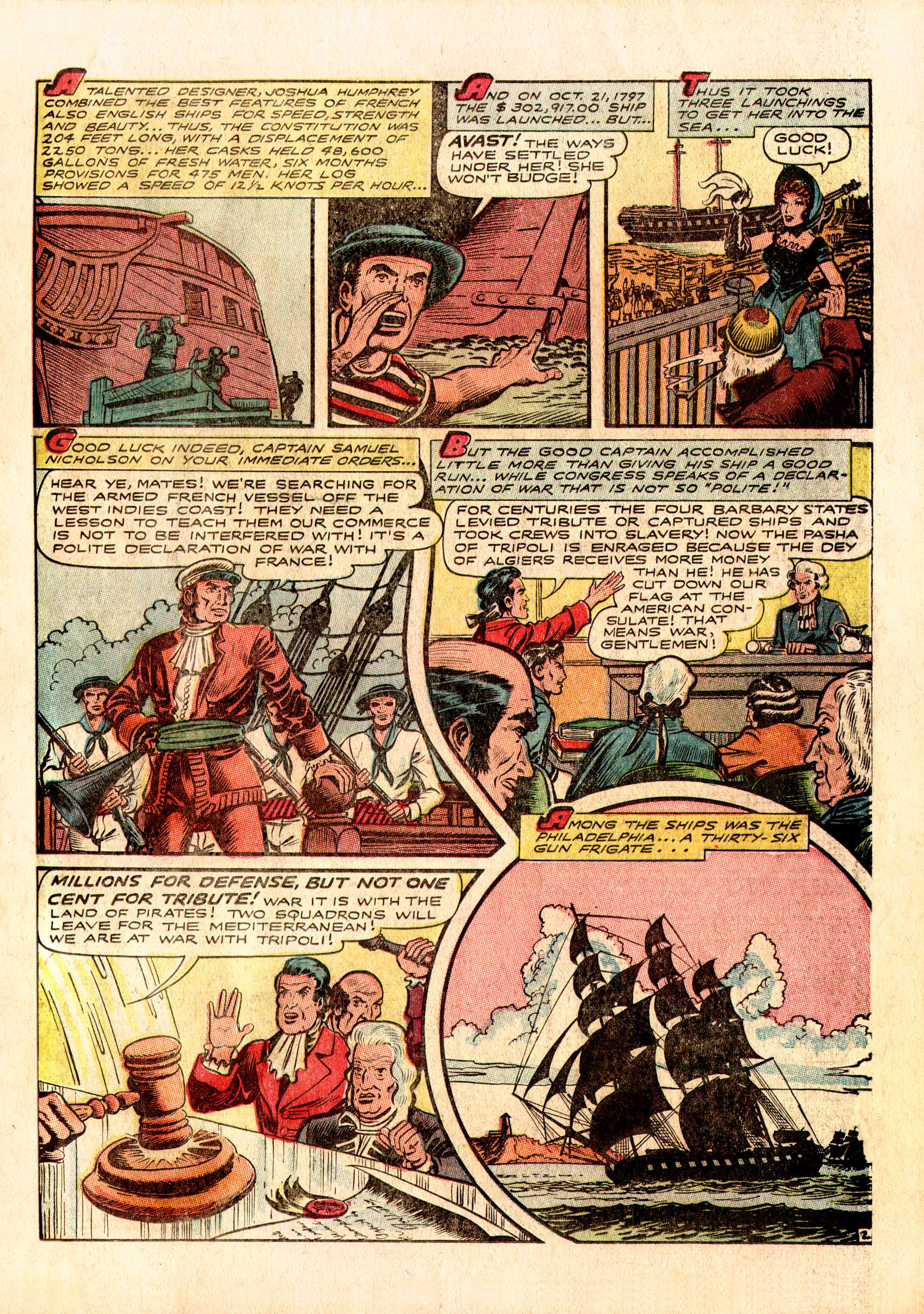 Read online Men in Action (1957) comic -  Issue #3 - 21