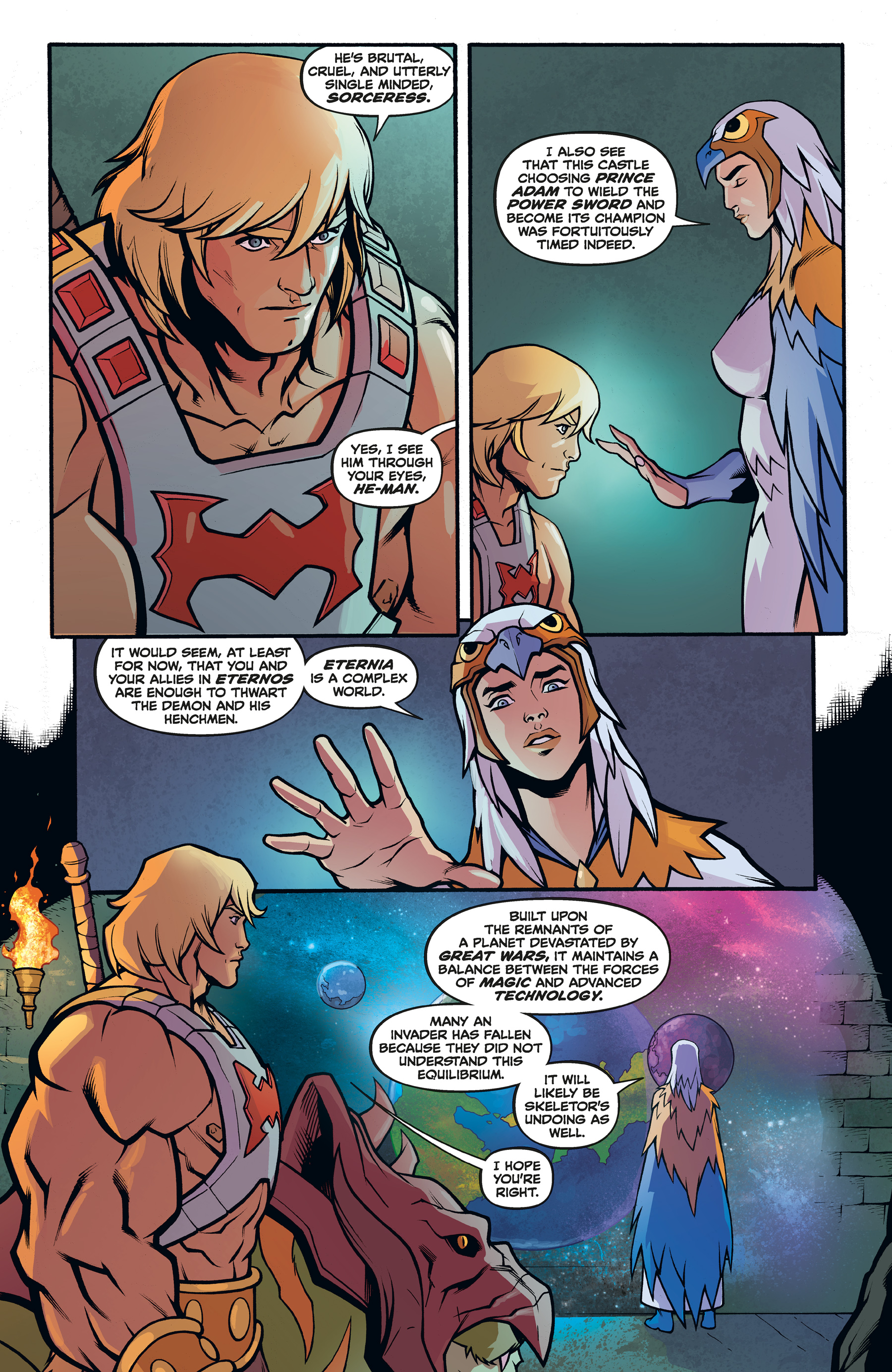 Read online Masters of the Universe: Forge of Destiny comic -  Issue #1 - 4
