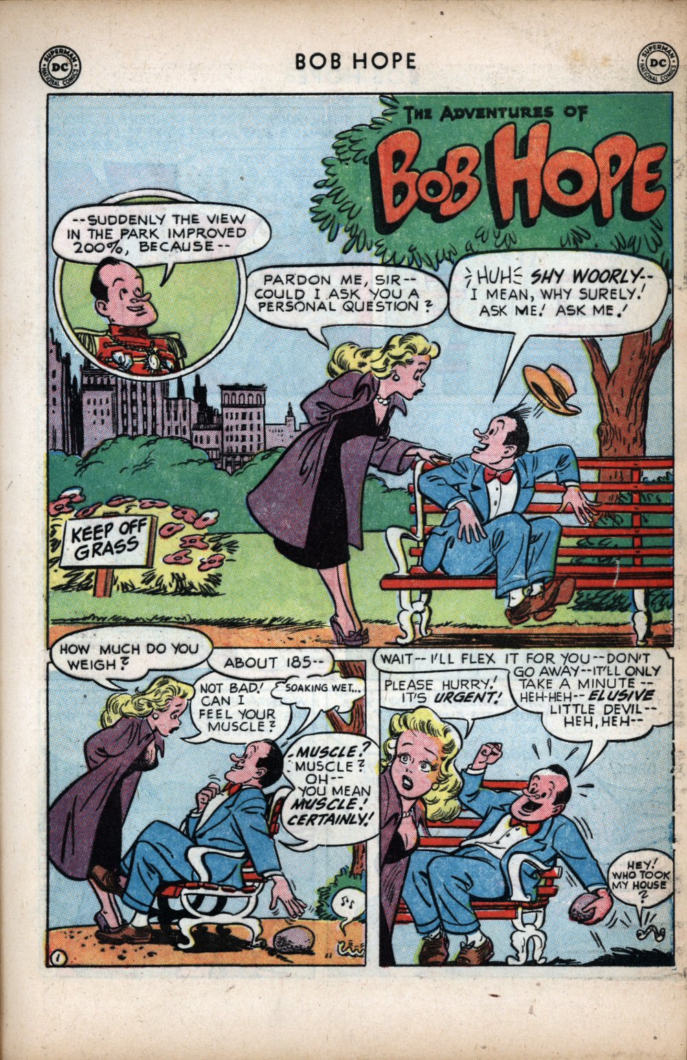 Read online The Adventures of Bob Hope comic -  Issue #11 - 11