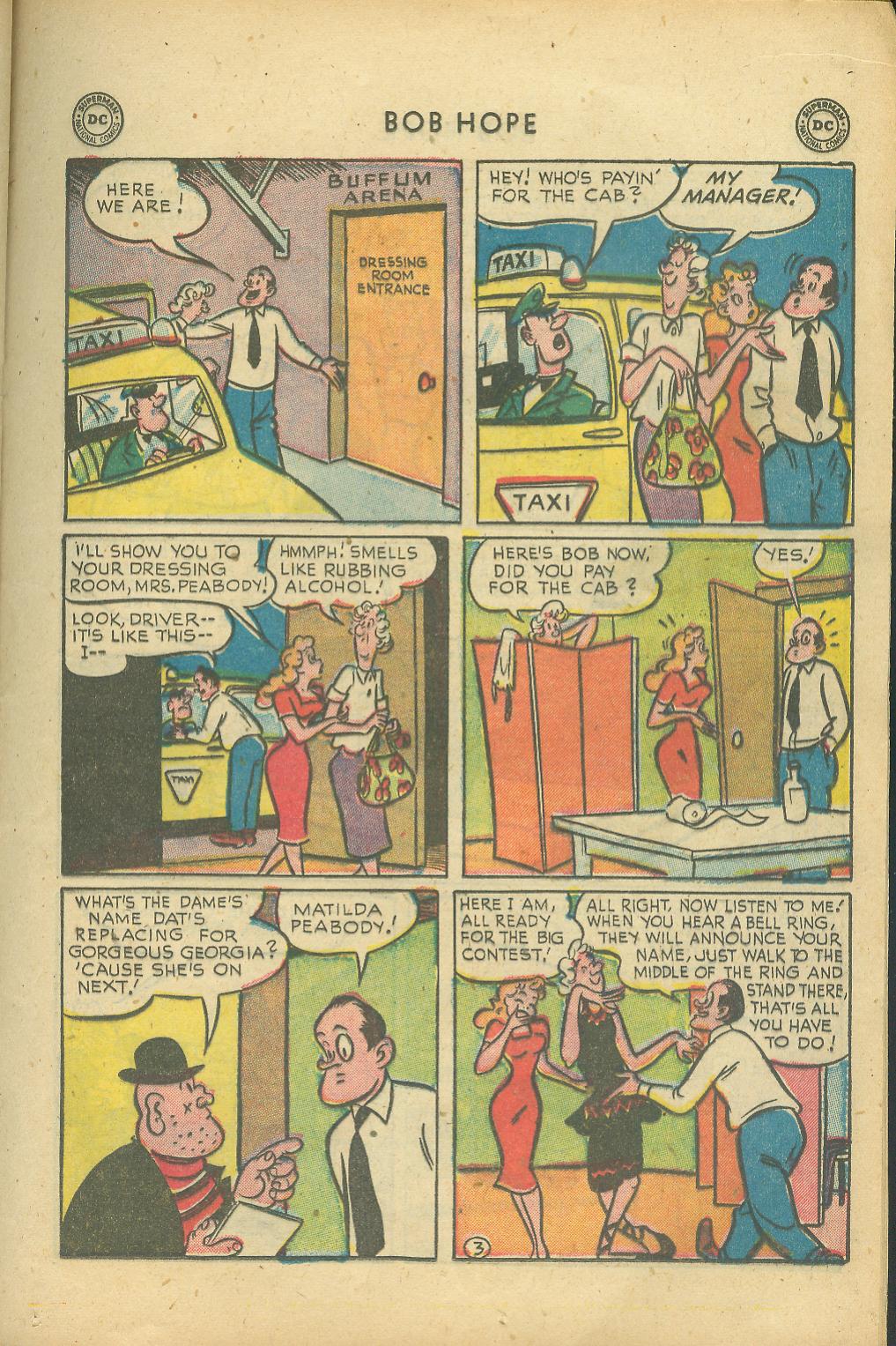 Read online The Adventures of Bob Hope comic -  Issue #21 - 27