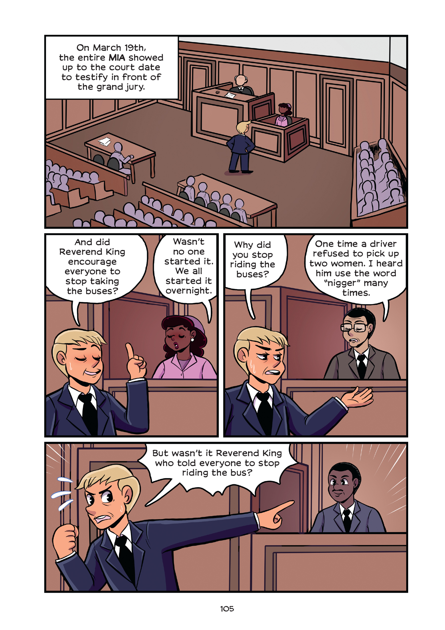 Read online History Comics comic -  Issue # Rosa Parks & Claudette Colvin - Civil Rights Heroes - 110