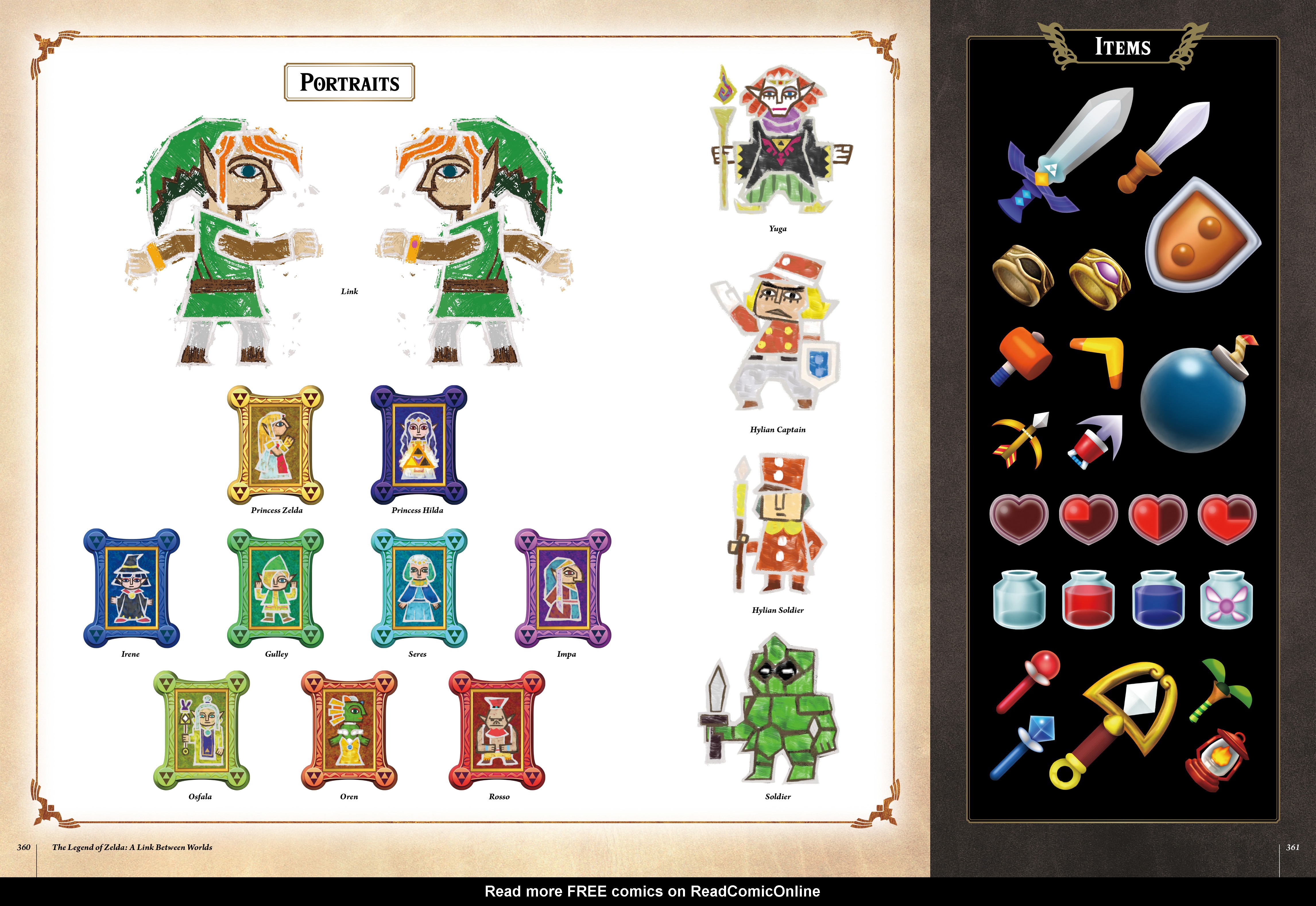 Read online The Legend of Zelda: Art & Artifacts comic -  Issue # TPB - 239