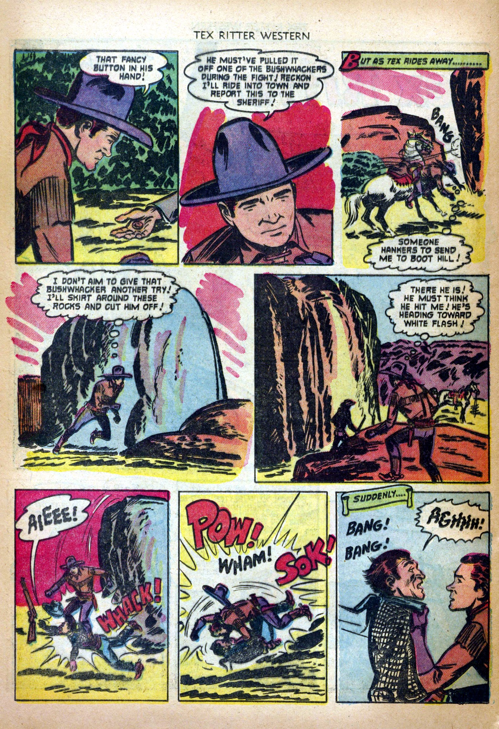 Read online Tex Ritter Western comic -  Issue #11 - 28