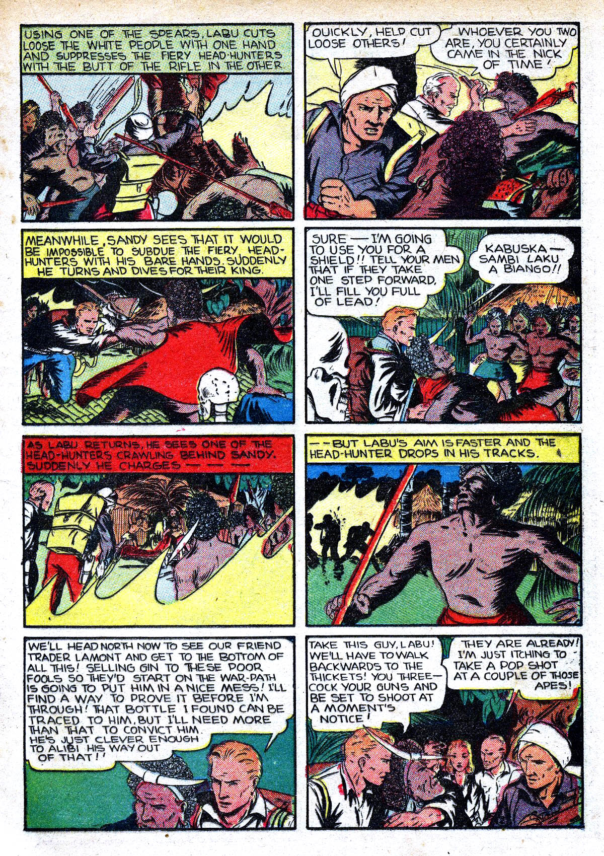 Read online Amazing Man Comics comic -  Issue #6 - 33