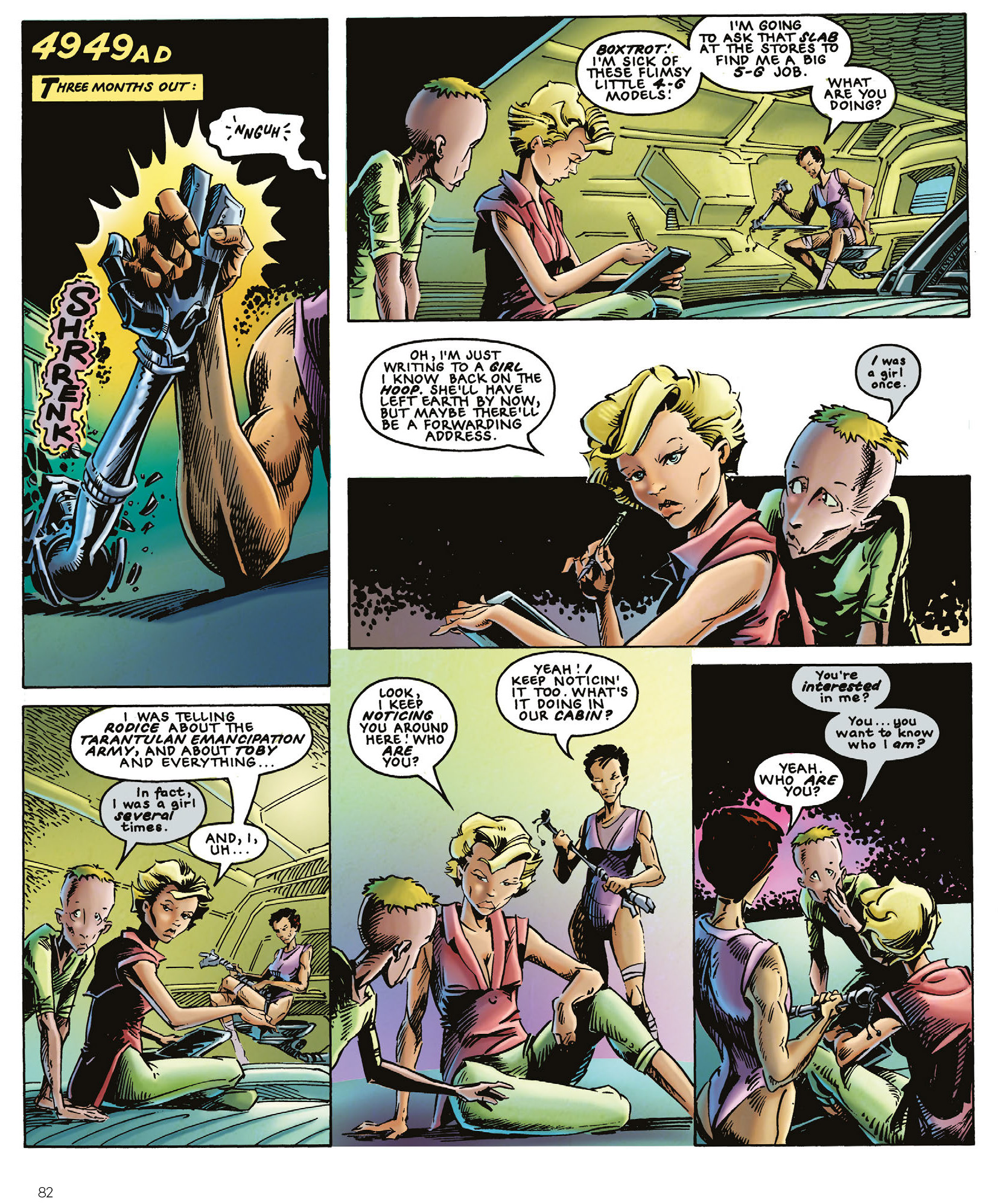 Read online The Ballad of Halo Jones: Full Colour Omnibus Edition comic -  Issue # TPB (Part 1) - 84