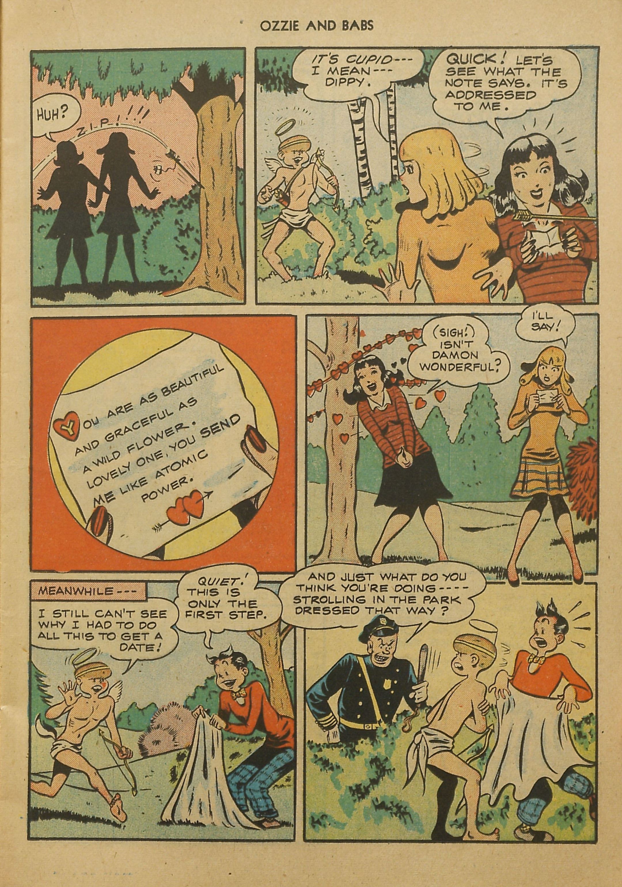 Read online Ozzie And Babs comic -  Issue #2 - 17