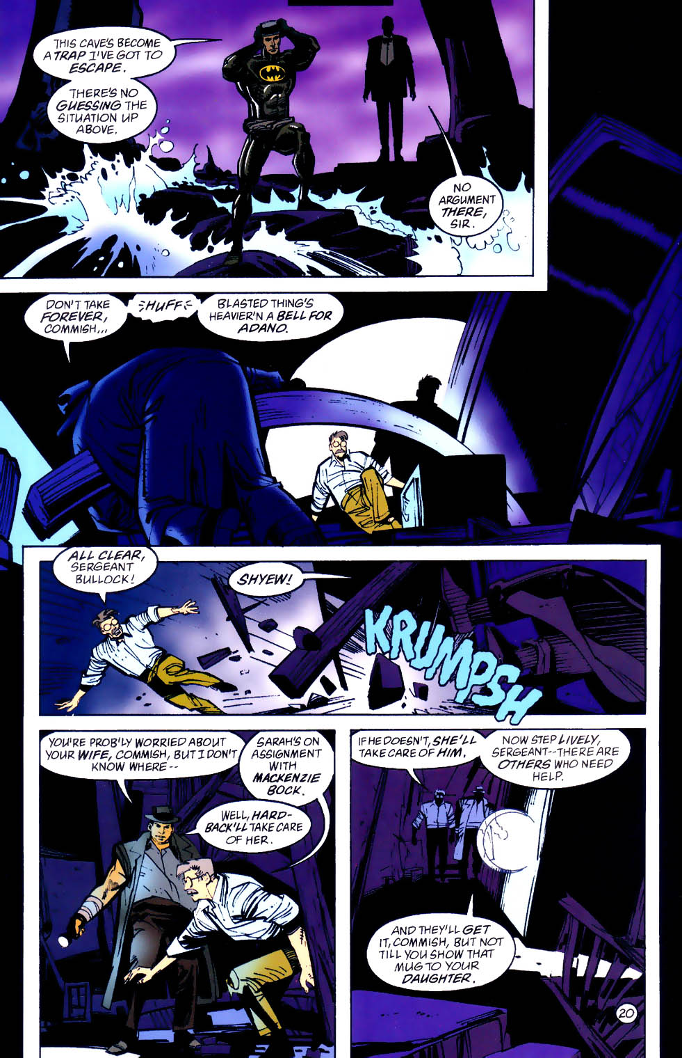 Read online Batman: Cataclysm comic -  Issue #4 - 21