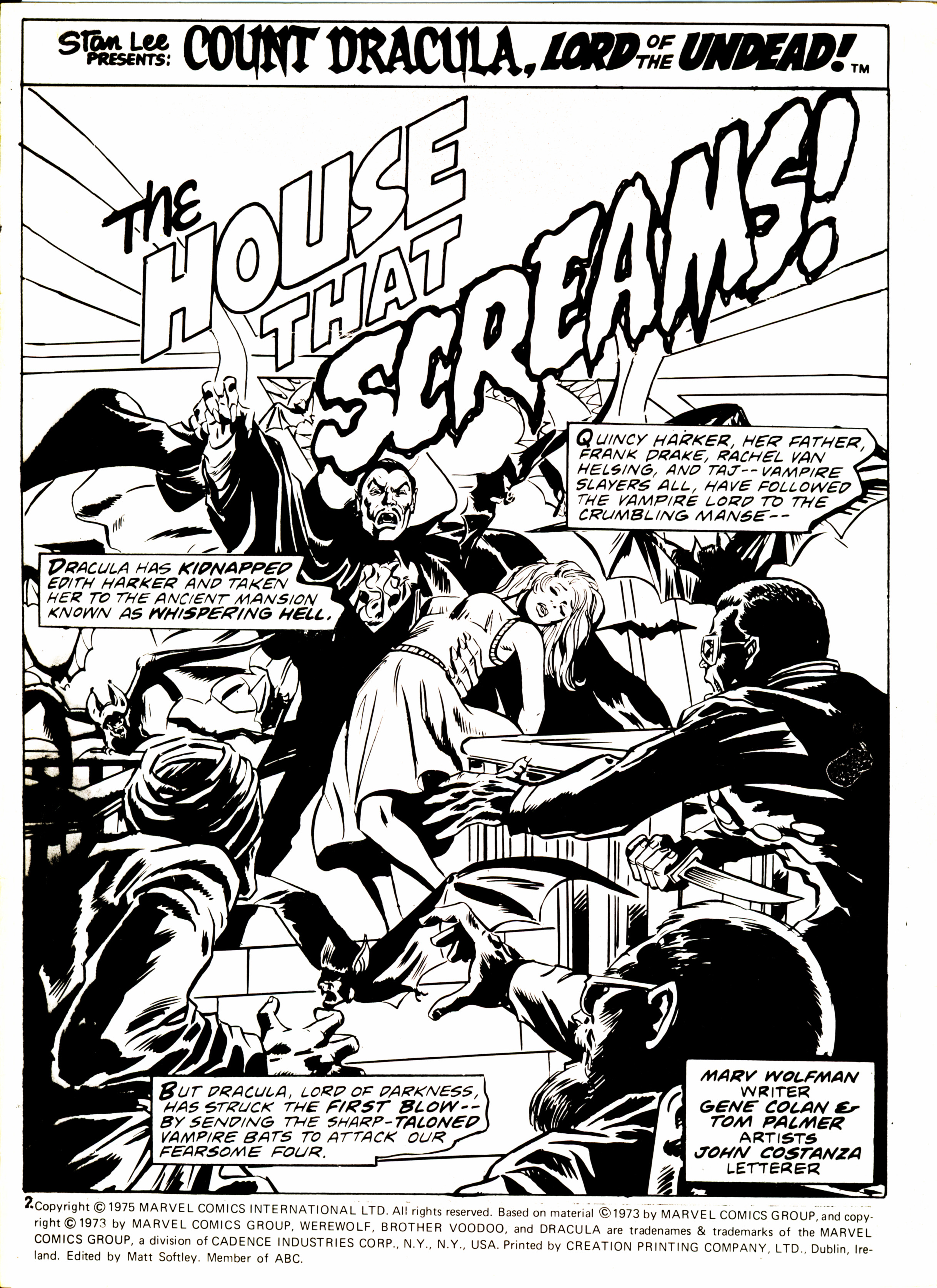 Read online Dracula Lives (1974) comic -  Issue #29 - 2
