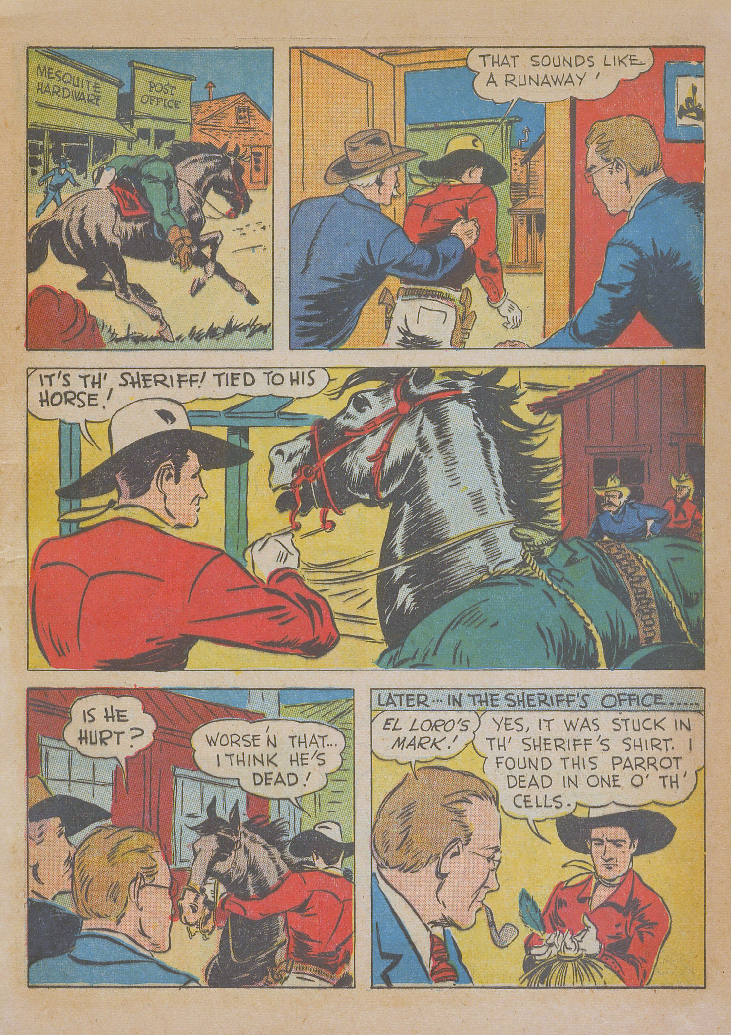 Read online Gene Autry Comics comic -  Issue #10 - 17