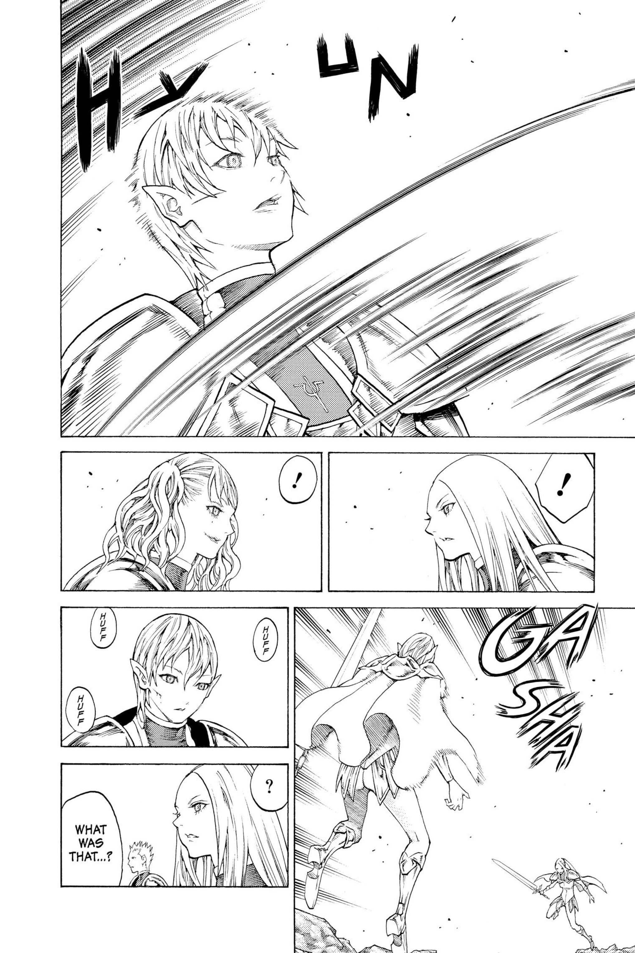 Read online Claymore comic -  Issue #21 - 116