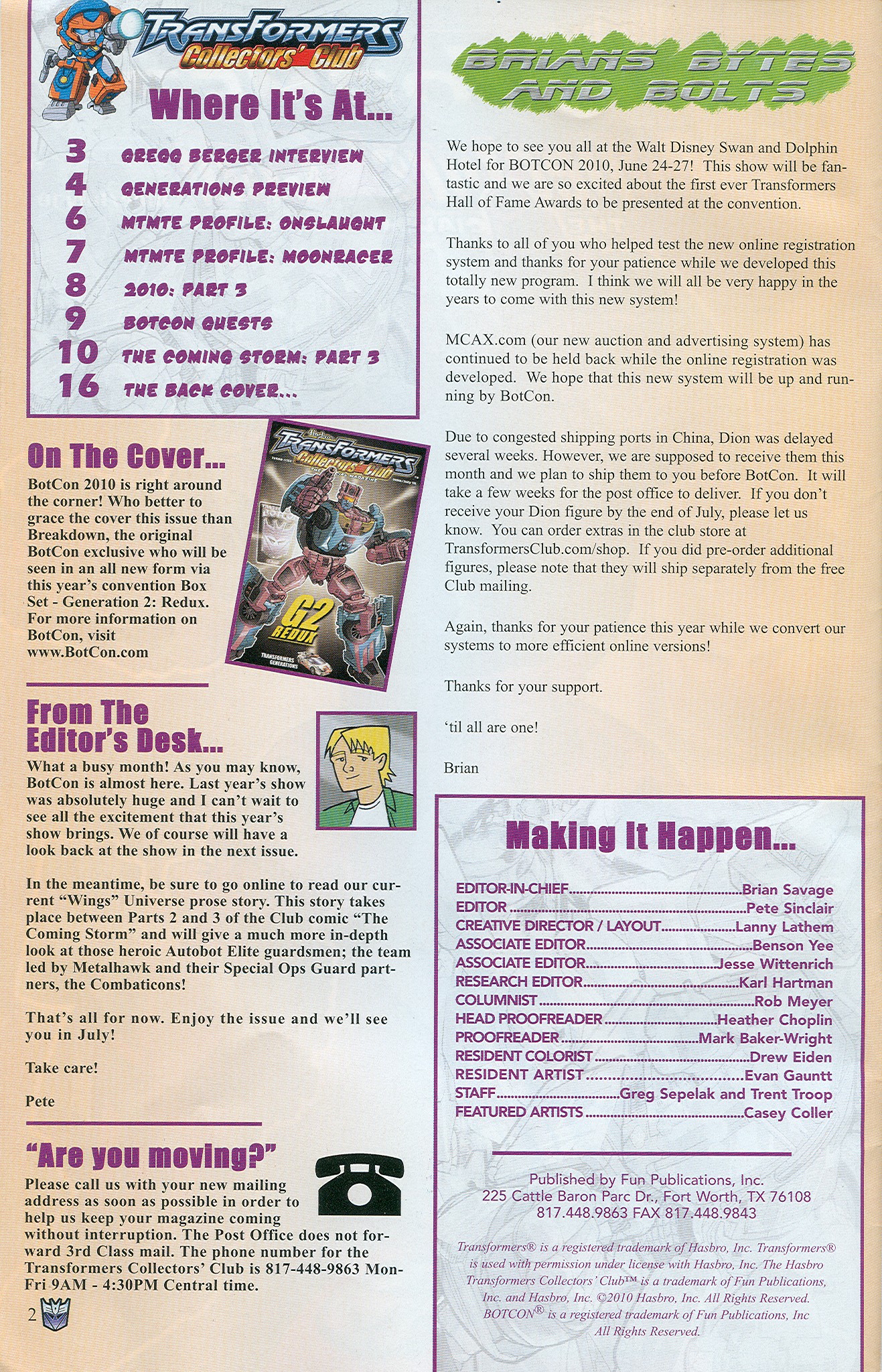 Read online Transformers: Collectors' Club comic -  Issue #33 - 2