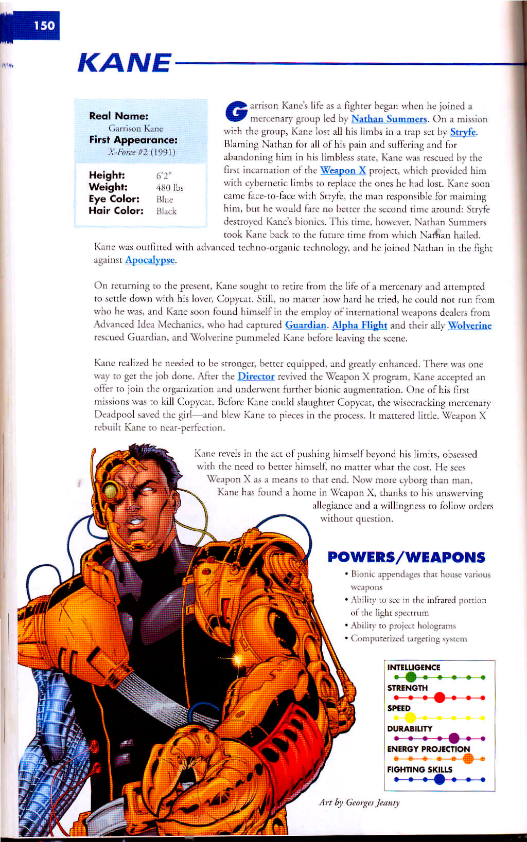Read online Marvel Encyclopedia comic -  Issue # TPB 2 - 152