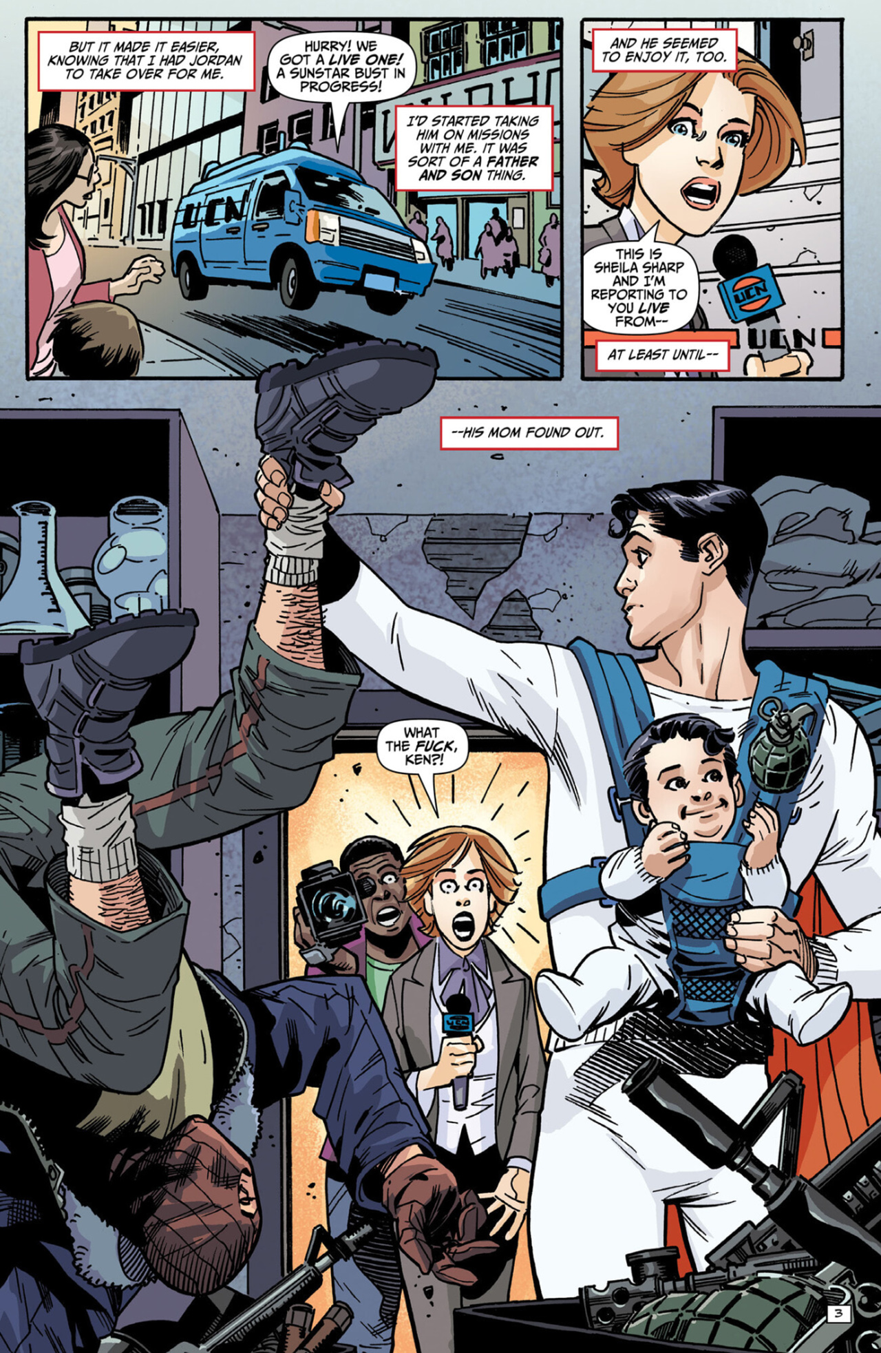 Read online Second Coming: Trinity comic -  Issue #4 - 5