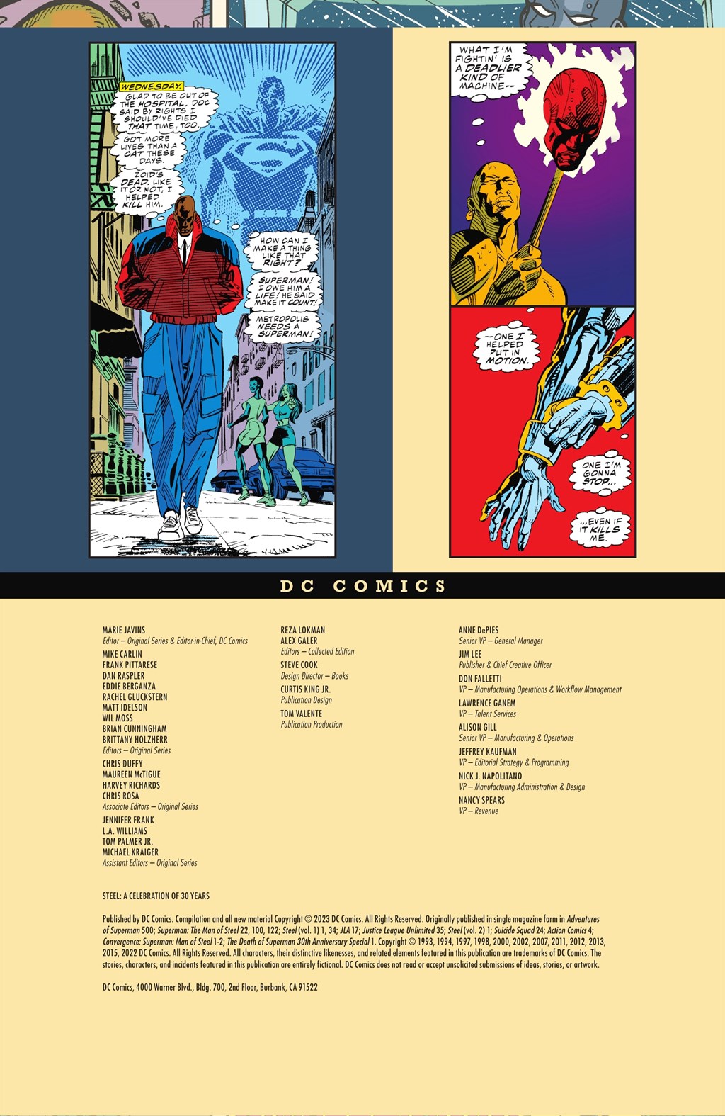 Read online Steel: A Celebration of 30 Years comic -  Issue # TPB (Part 1) - 3