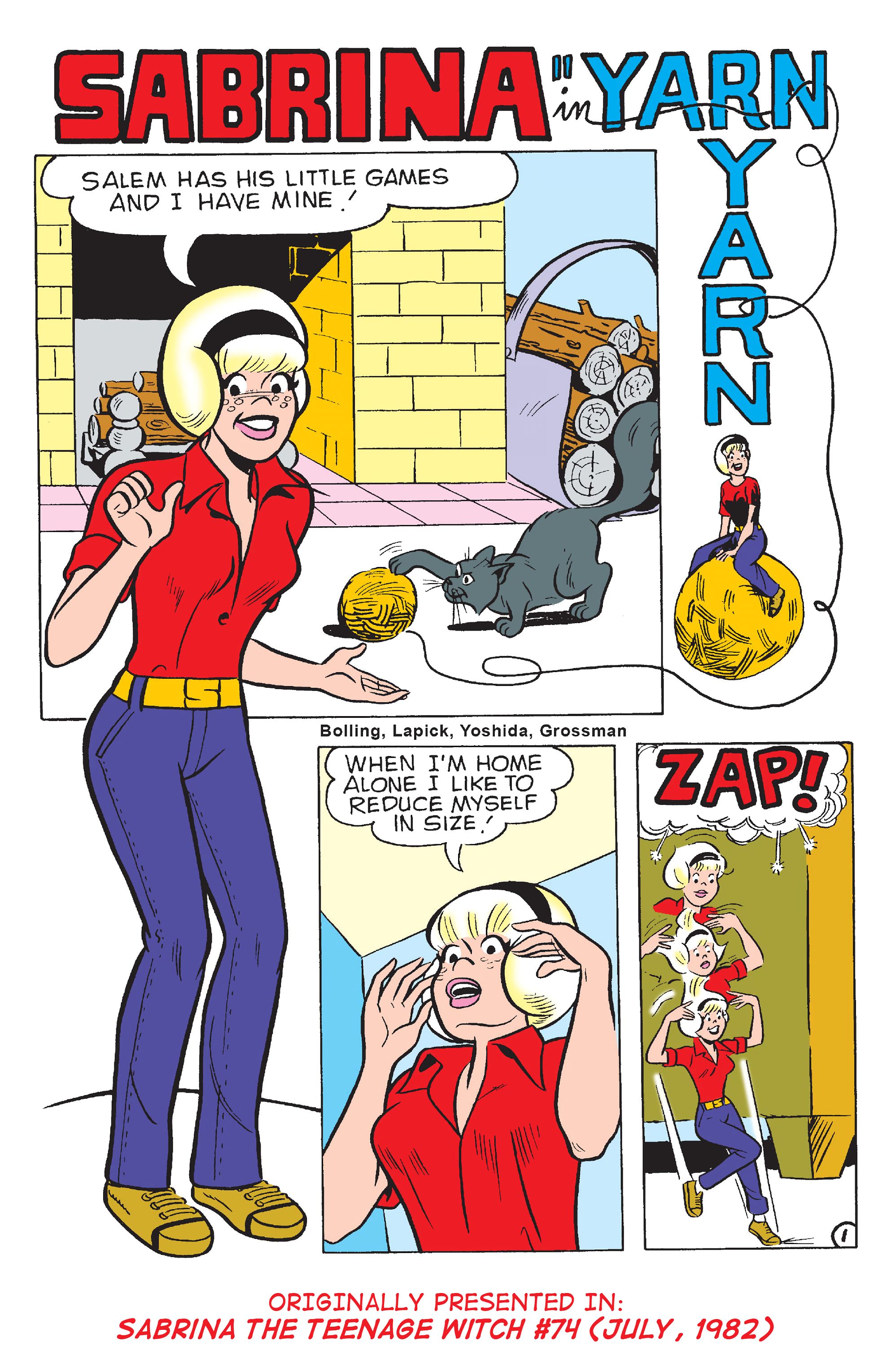 Read online Sabrina the Teenage Witch Anniversary Spectacular comic -  Issue # Full - 8