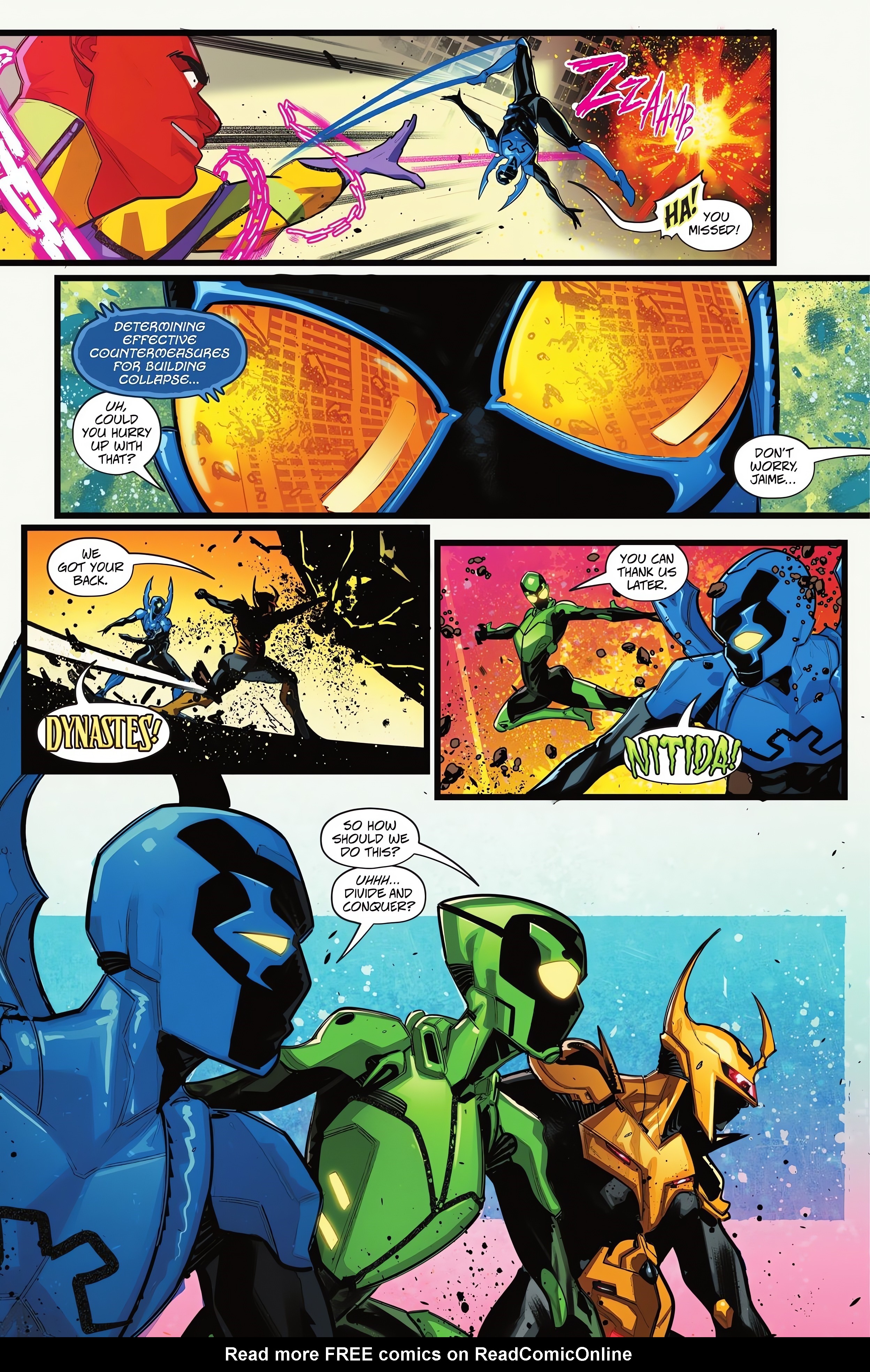 Read online Blue Beetle (2023) comic -  Issue #1 - 6