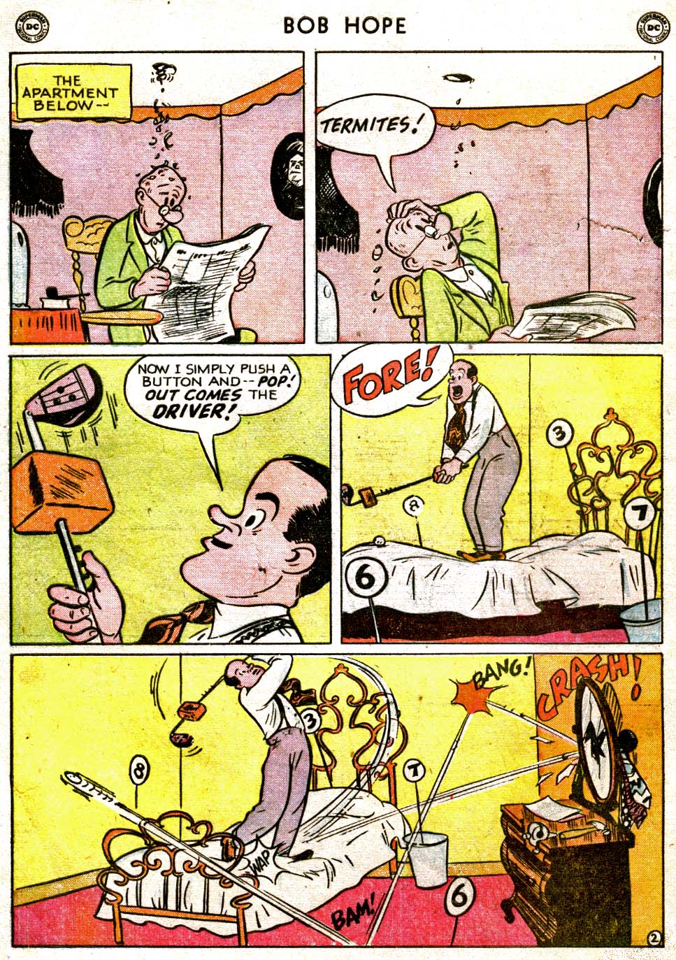 Read online The Adventures of Bob Hope comic -  Issue #1 - 4