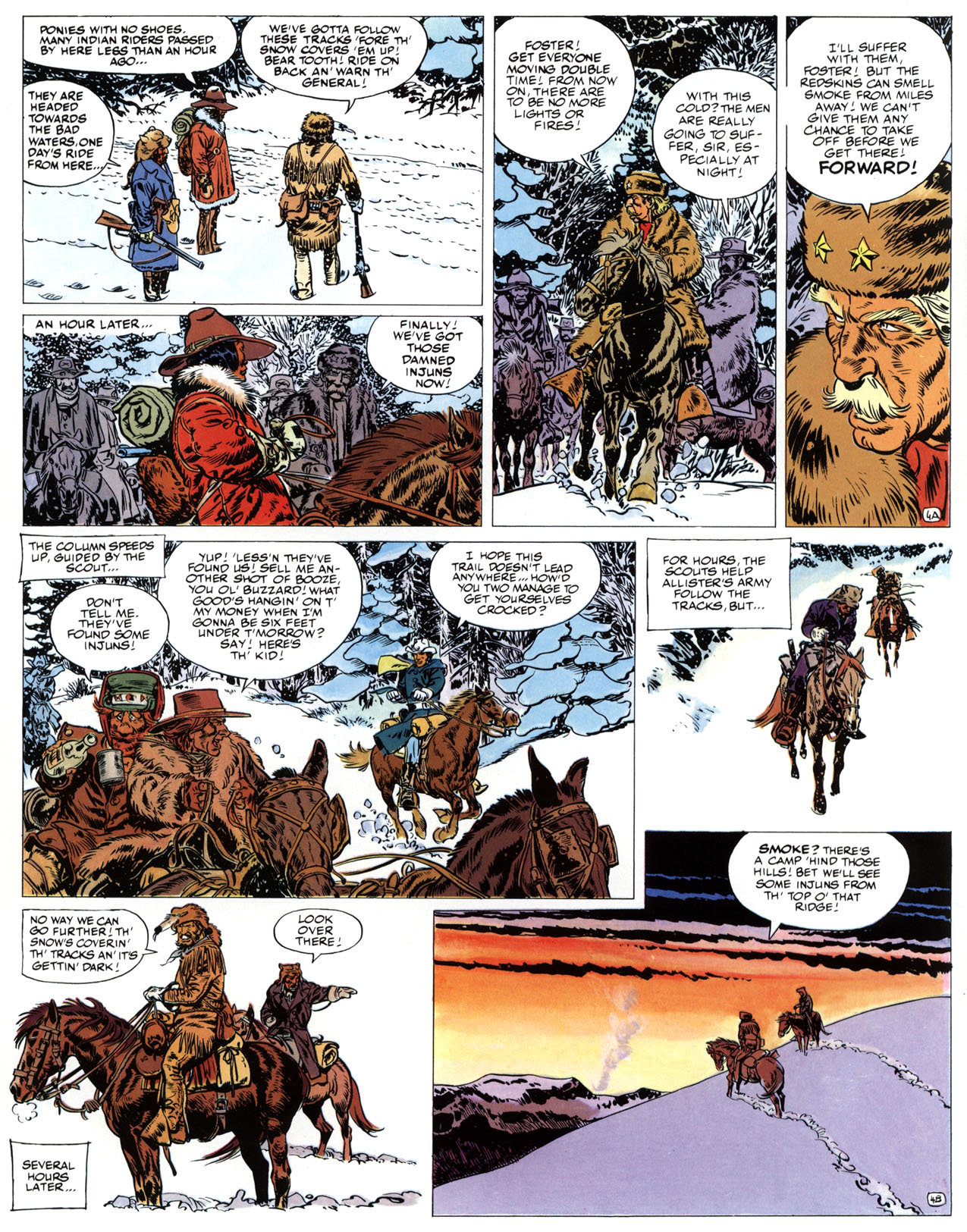 Read online Epic Graphic Novel: Lieutenant Blueberry comic -  Issue #3 - 54