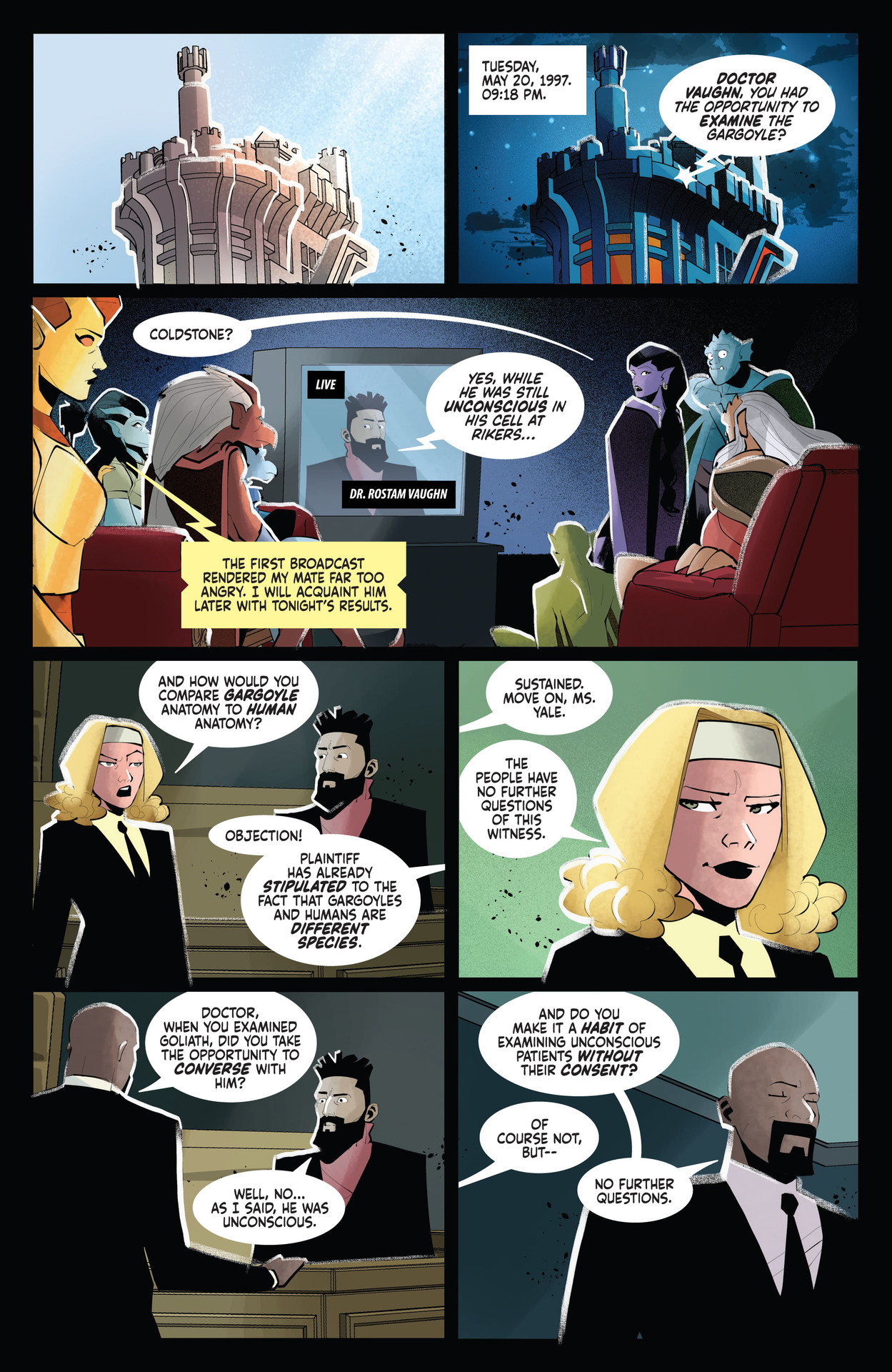 Read online Gargoyles (2022) comic -  Issue #9 - 22