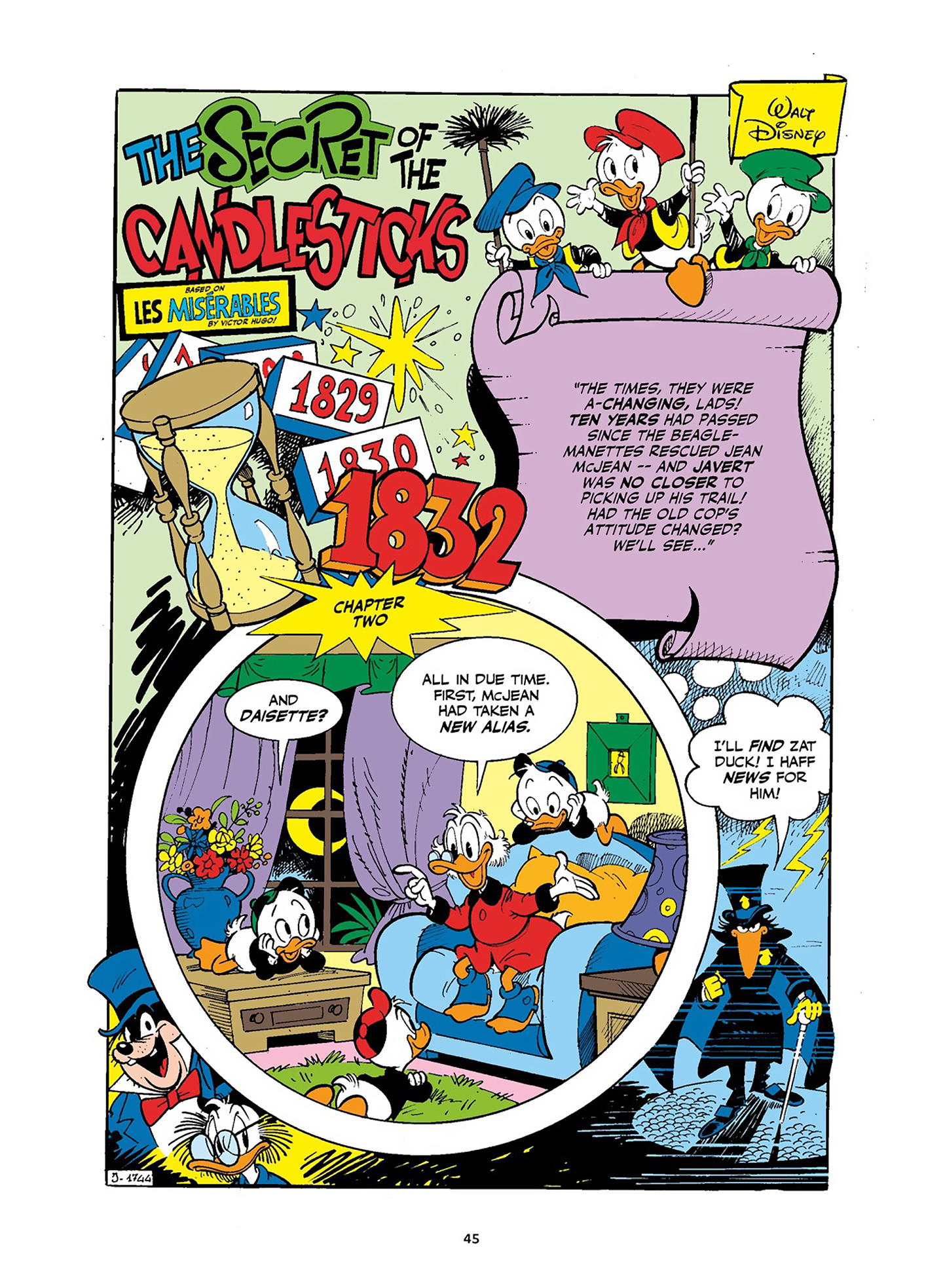 Read online Uncle Scrooge and Donald Duck in Les Misérables and War and Peace comic -  Issue # TPB (Part 1) - 46