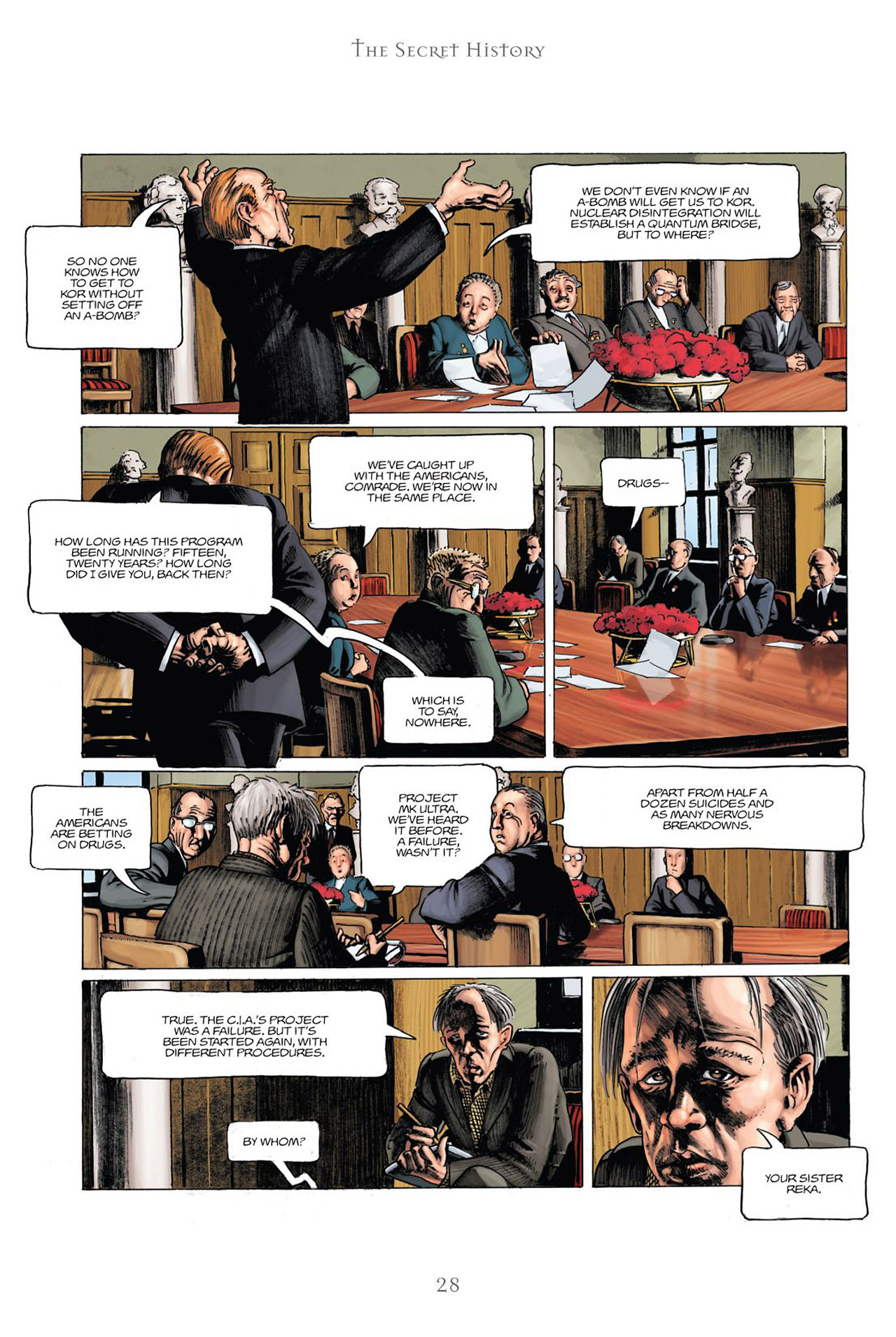 Read online The Secret History comic -  Issue #19 - 29