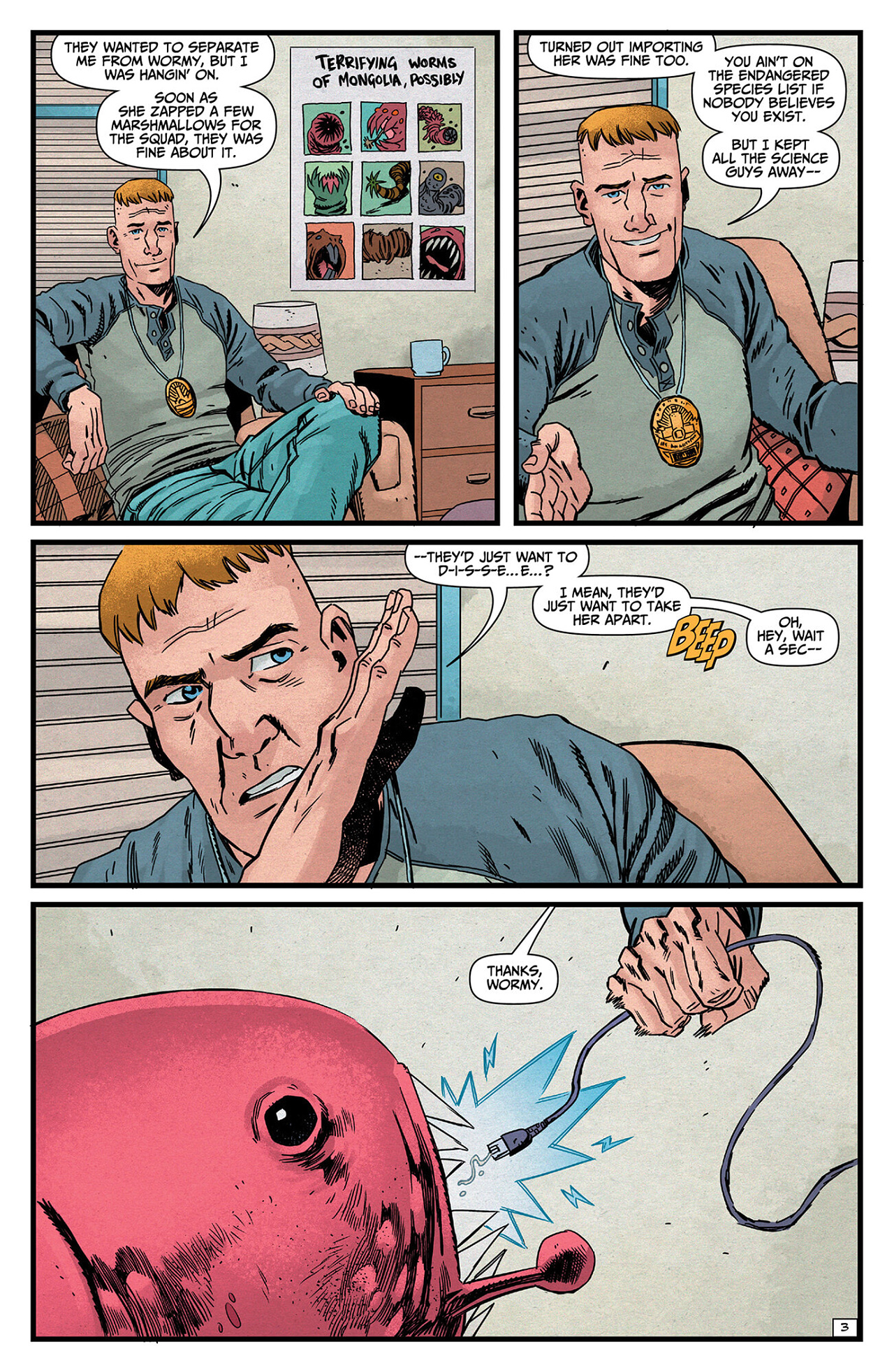 Read online Project Cryptid comic -  Issue #1 - 17