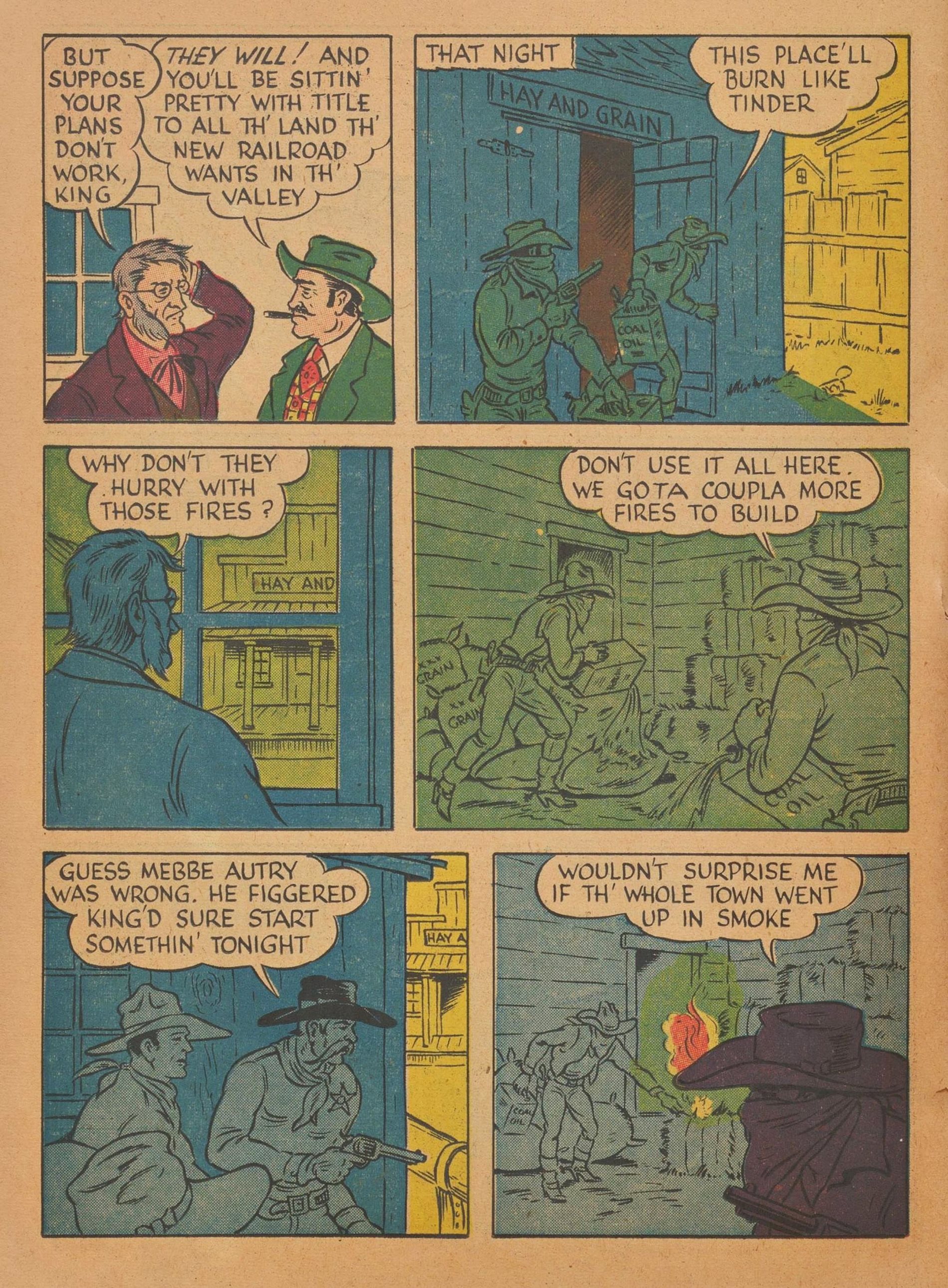 Read online Gene Autry Comics comic -  Issue #6 - 48