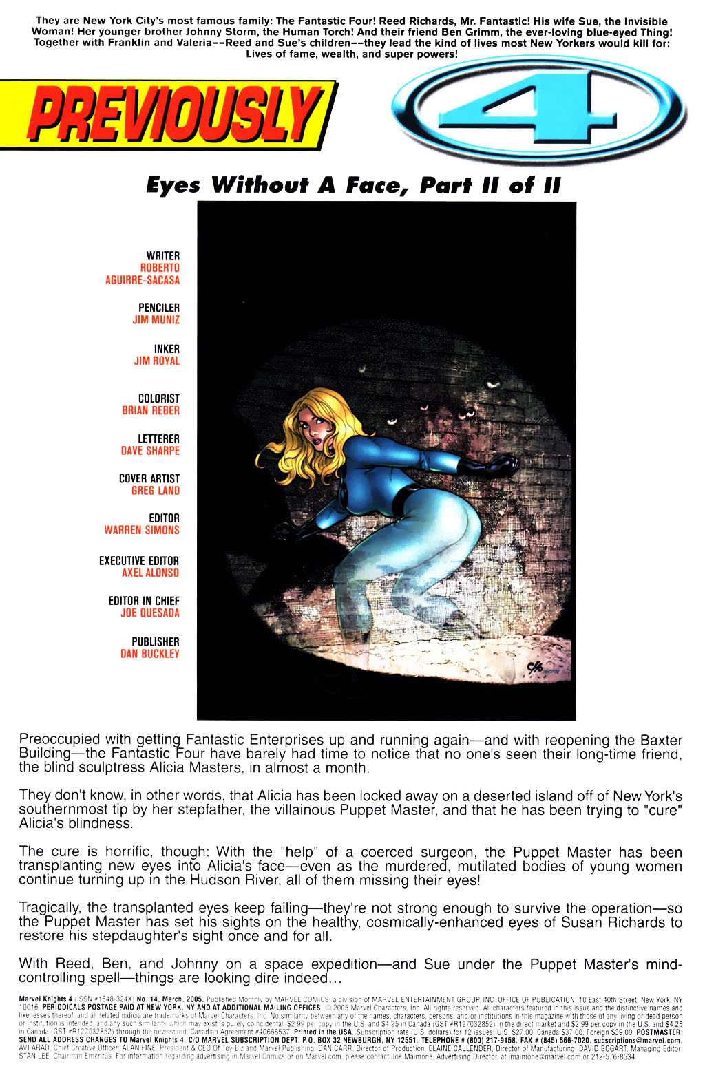 Read online Marvel Knights 4 comic -  Issue #14 - 2