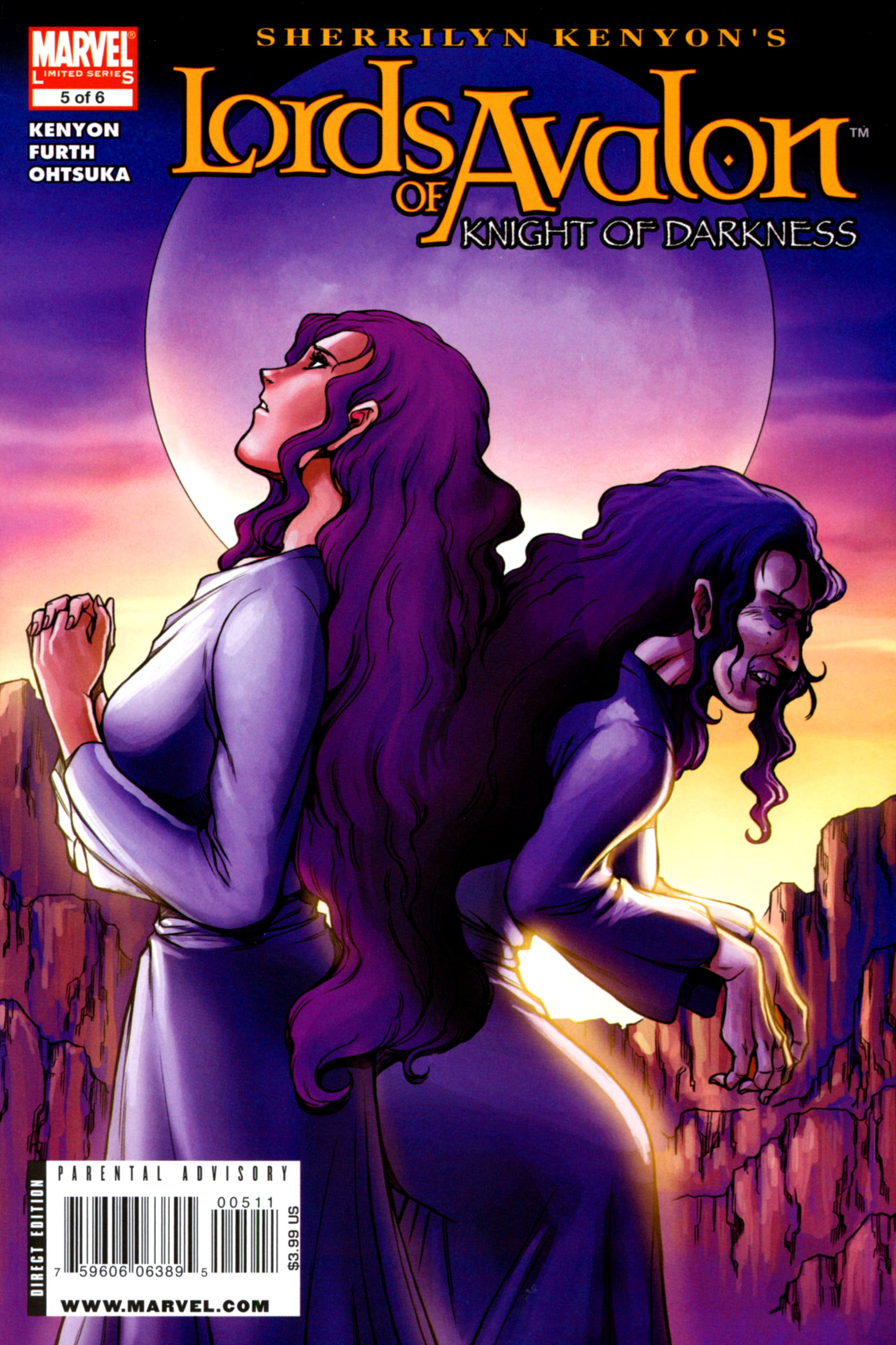 Read online Lords of Avalon: Knight of Darkness comic -  Issue #5 - 1