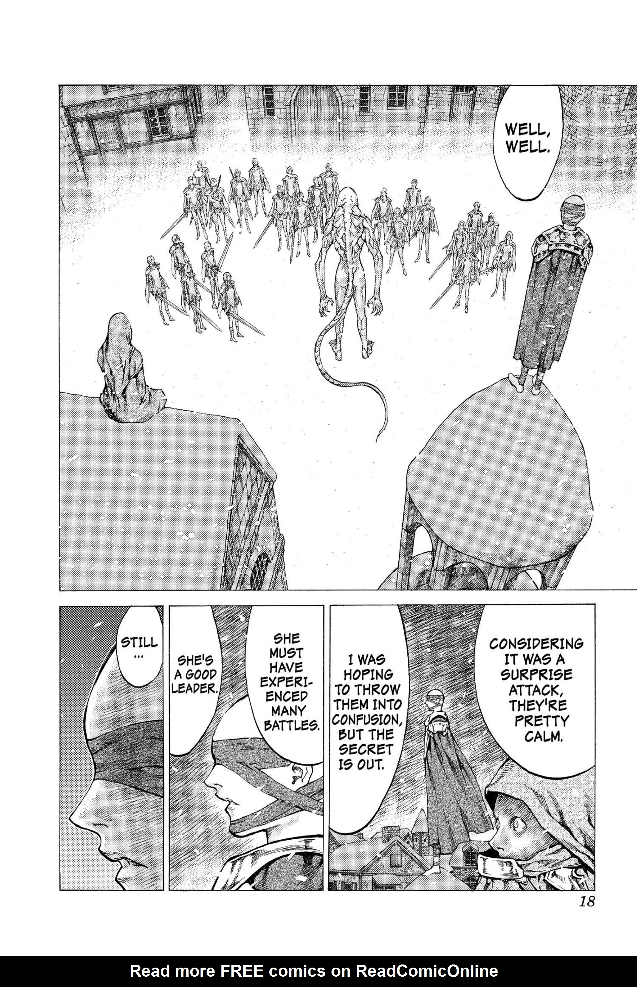 Read online Claymore comic -  Issue #10 - 17