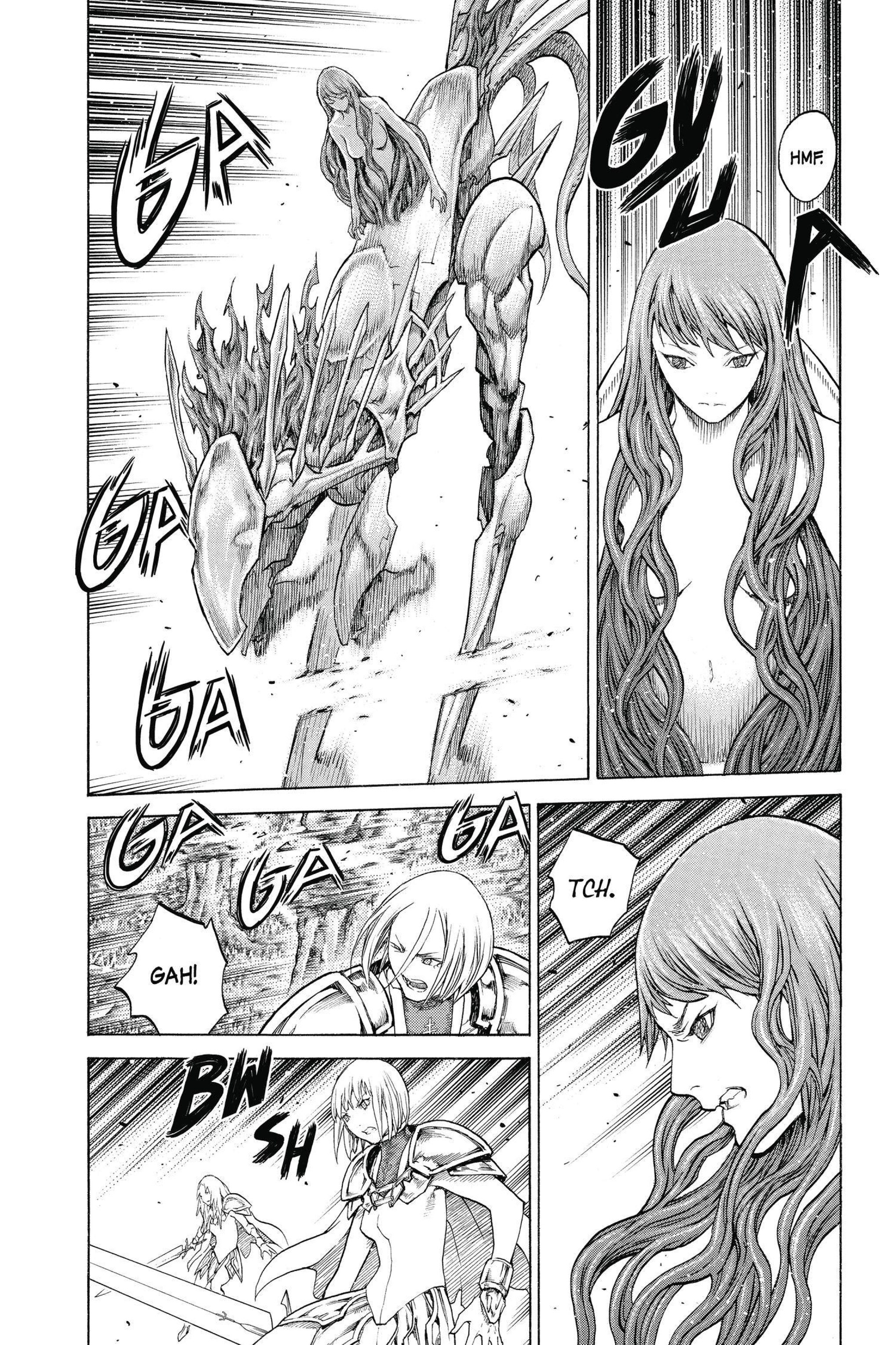 Read online Claymore comic -  Issue #24 - 145