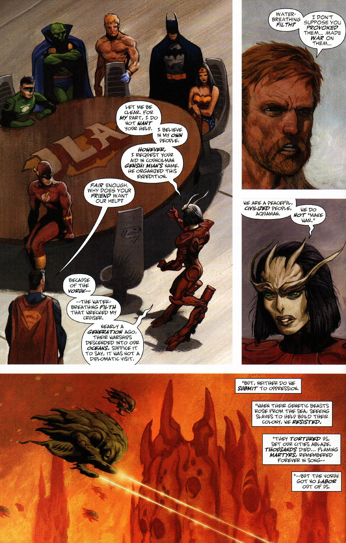 Read online JLA Classified: Cold Steel comic -  Issue #1 - 12