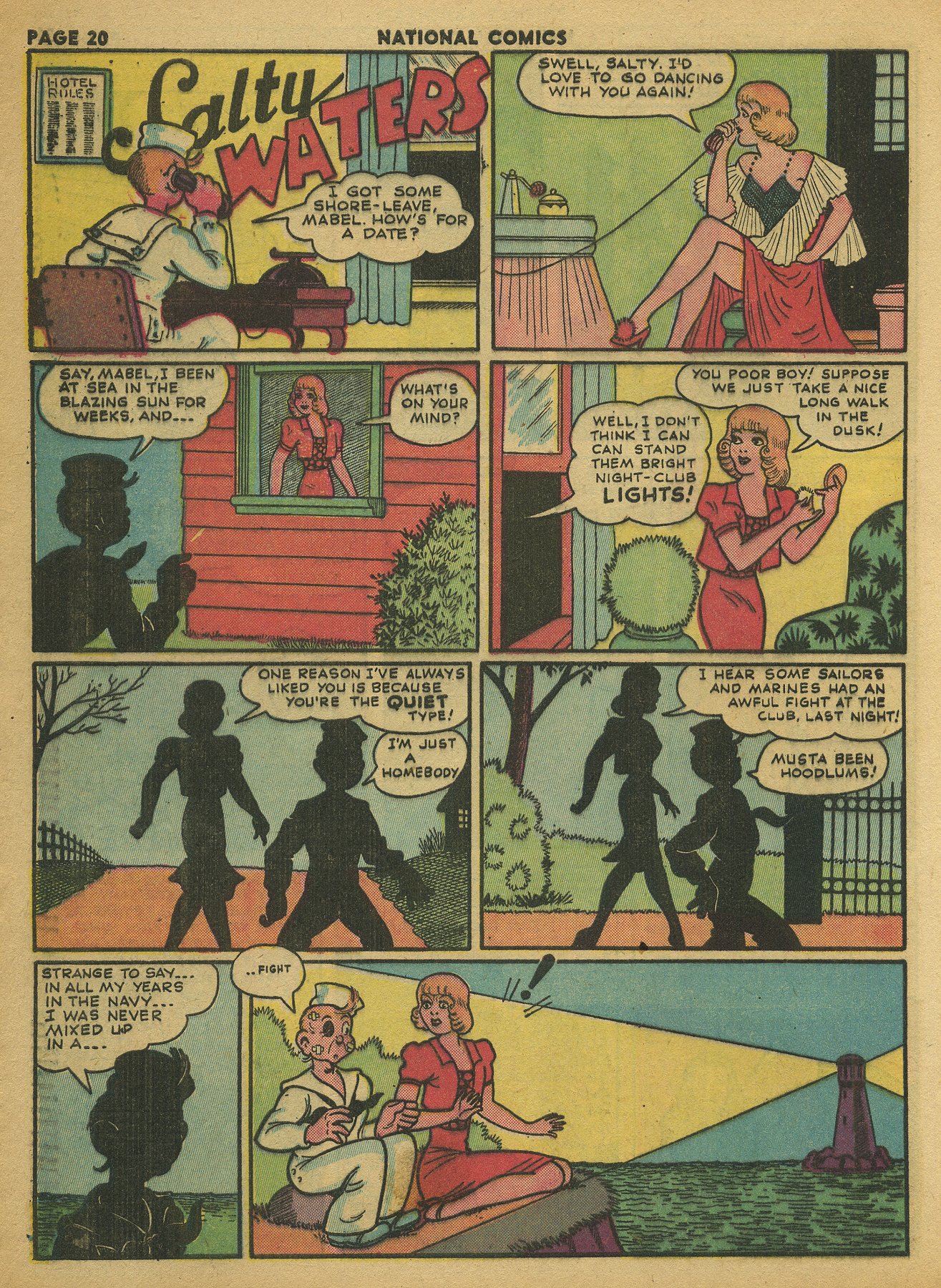 Read online National Comics comic -  Issue #31 - 22