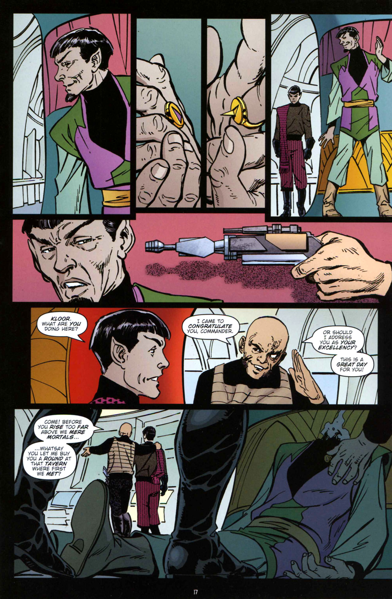 Read online Star Trek: Romulans - The Hollow Crown comic -  Issue #2 - 18